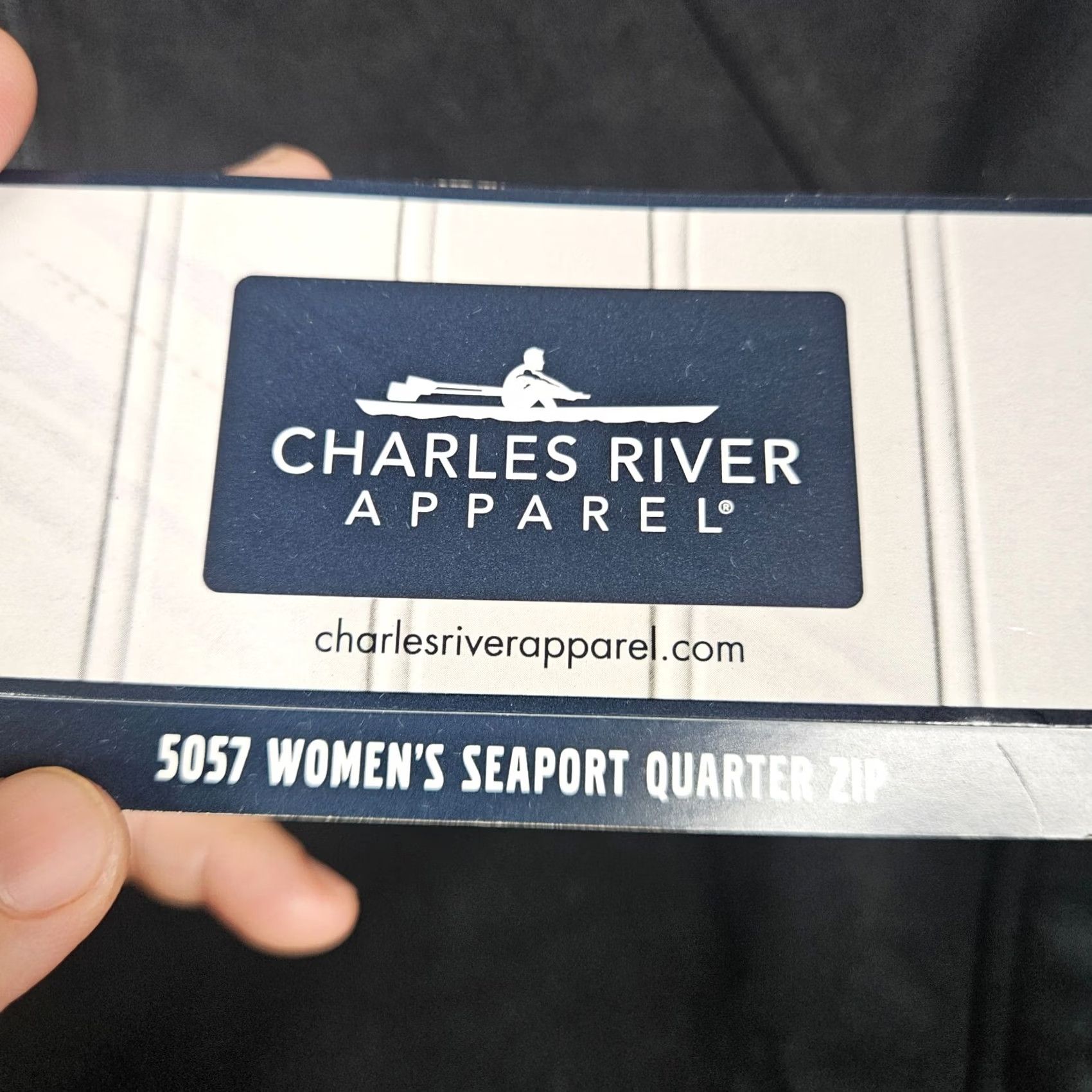 Vintage CHARLES River Apparel Women's Sweatshirt Seaport Quarter Zipper Black M Size M / US 6-8 / IT 42-44 - 3 Thumbnail