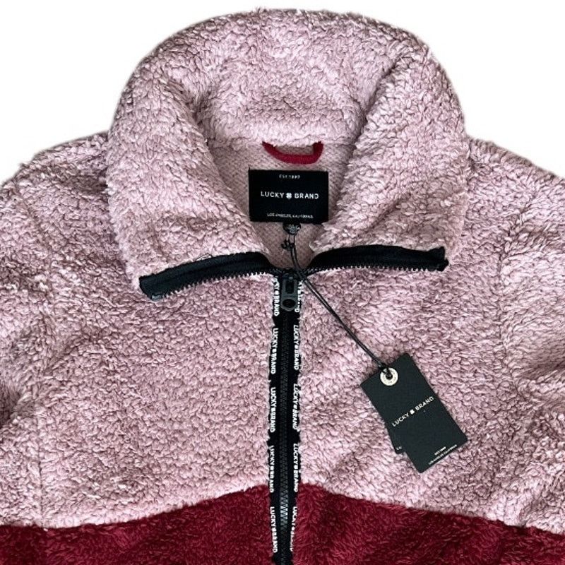 Lucky Brand Lucky Brand Colorblock Lightweight Faux Shearling Jacket, M Size M / US 6-8 / IT 42-44 - 10 Thumbnail