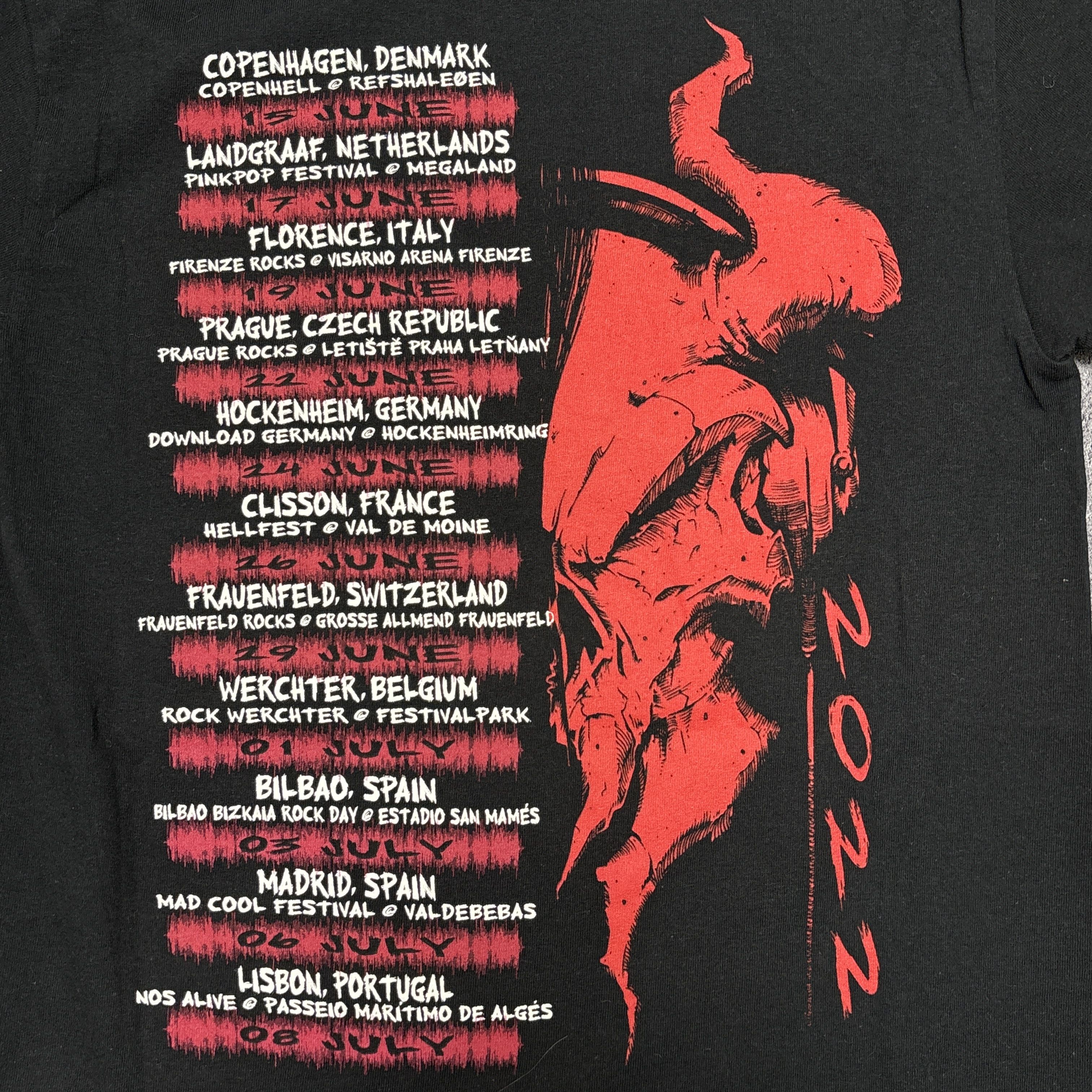Band Tees × Metallica × Vintage Metallica Shirt Vintage Metal Band T Shirts Megadeth Slayer Size US S / EU 44-46 / 1 - 8 Thumbnail