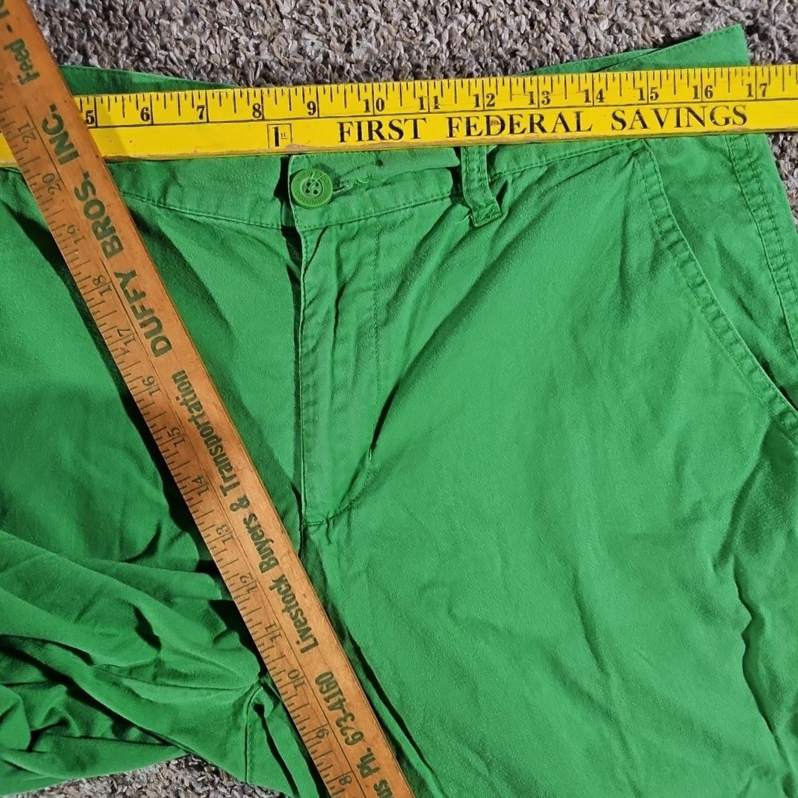 Columbia Columbia Green Shorts 34W 10L Size US 34 / EU 50 - 6 Thumbnail