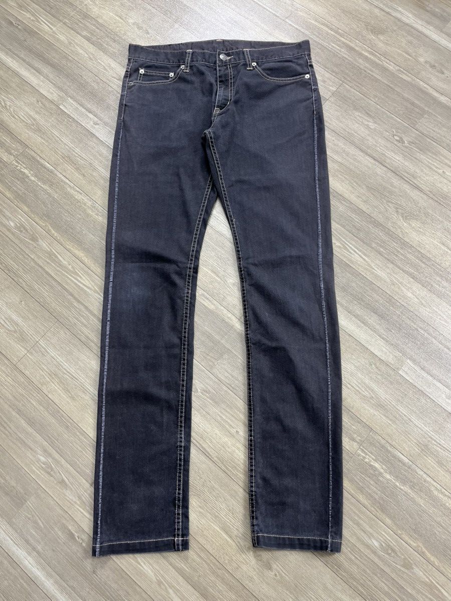 PPFM Vintage PPFM Distressed Slim Fit Jeans Hysteric Glamour Y2K Size US 30 / EU 46 - 1 Thumbnail