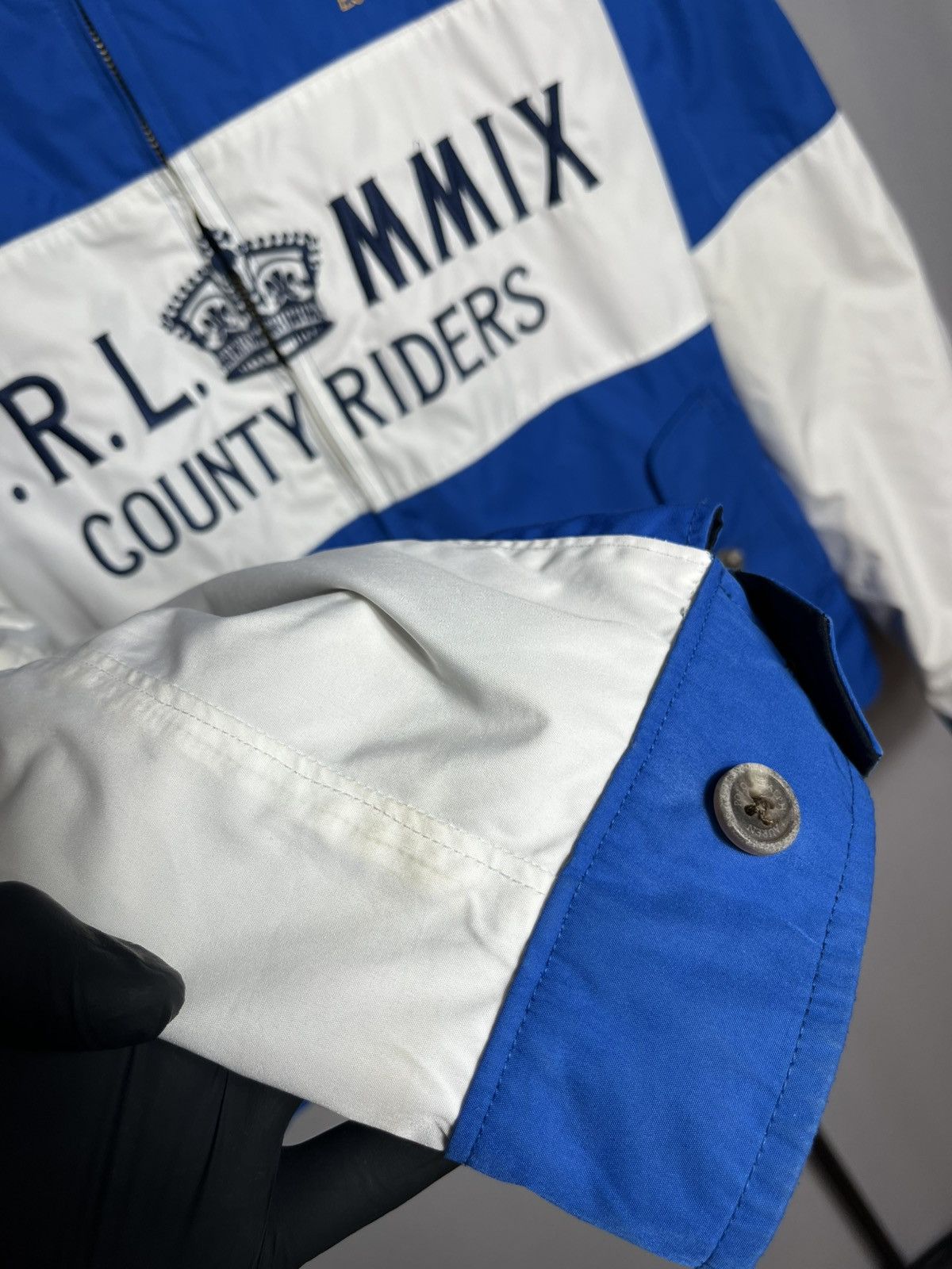 Polo Ralph Lauren Polo Ralph Lauren MMIX Reversible Jacket White Blue Casual Size US L / EU 52-54 / 3 - 8 Thumbnail