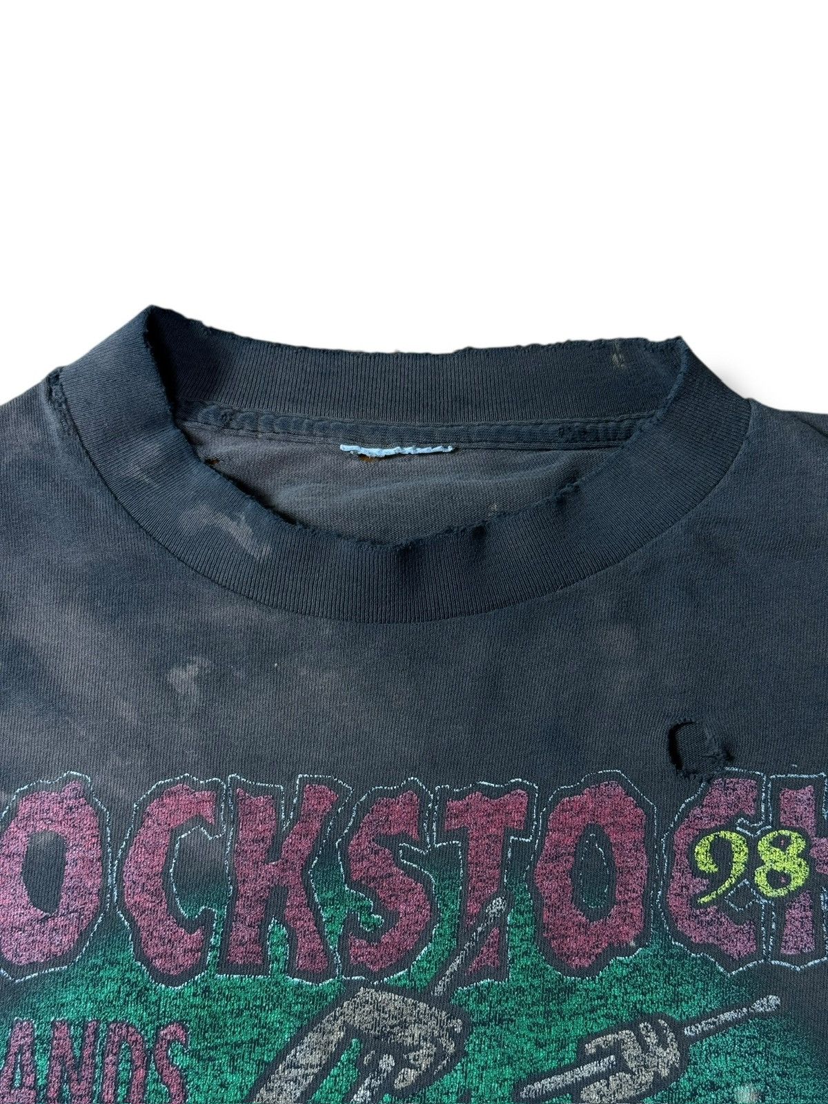 Band Tees *RARE* 1998 90s VINTAGE BAND TEE ROCKSTOCK FESTIVAL ROCK Size US XL / EU 56 / 4 - 3 Thumbnail