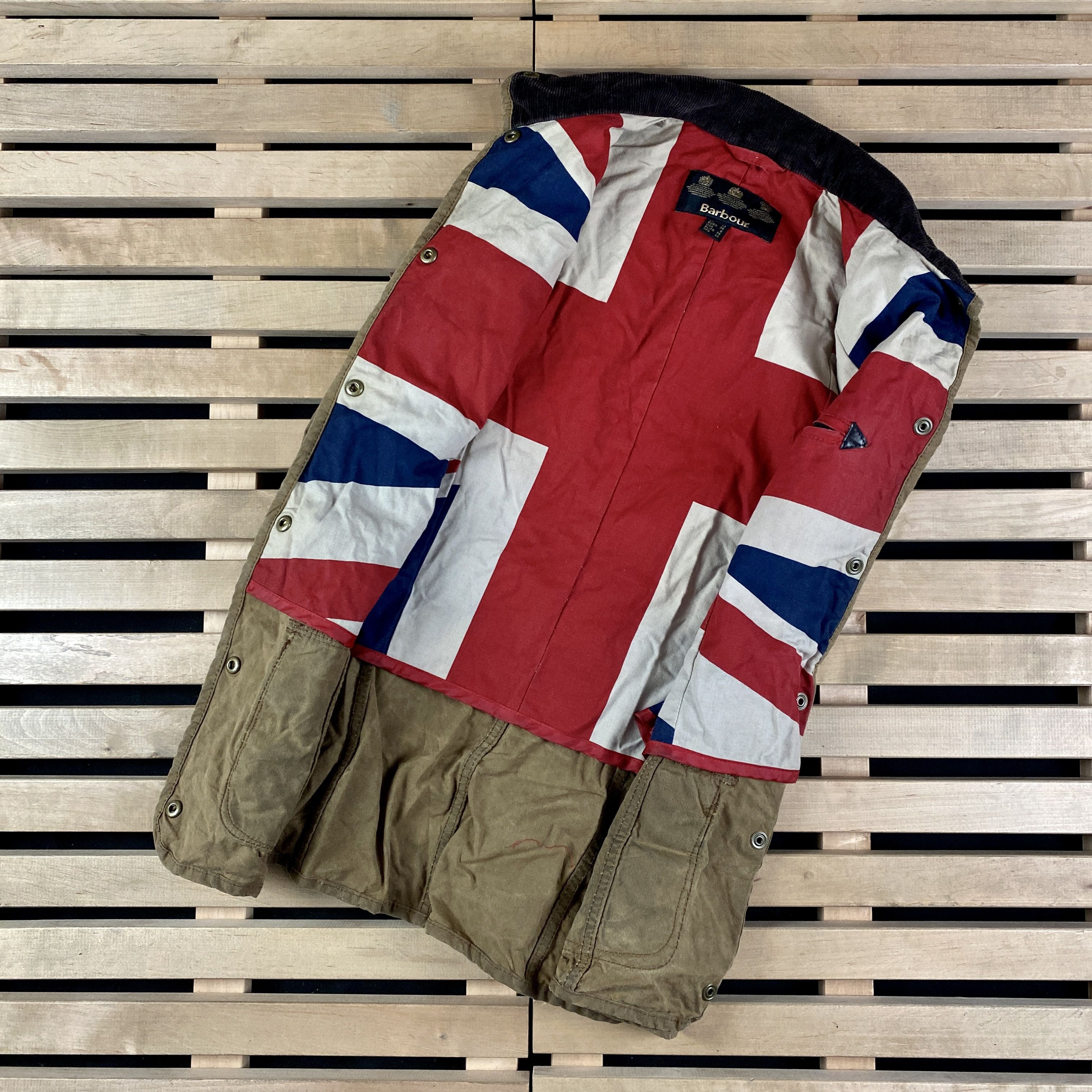 Barbour Womens Waxed Jacket Barbour International Size UK 10 US 6 Size M / US 6-8 / IT 42-44 - 7 Thumbnail