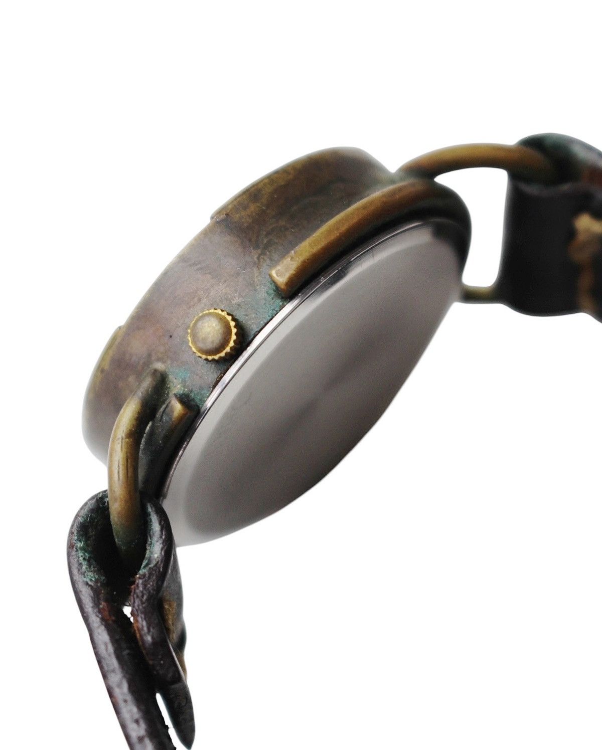 Vintage 2000S JAPANESE HANDMADE STEAMPUNK “QUATRE” BRONZE WATCH Size ONE SIZE - 6 Thumbnail