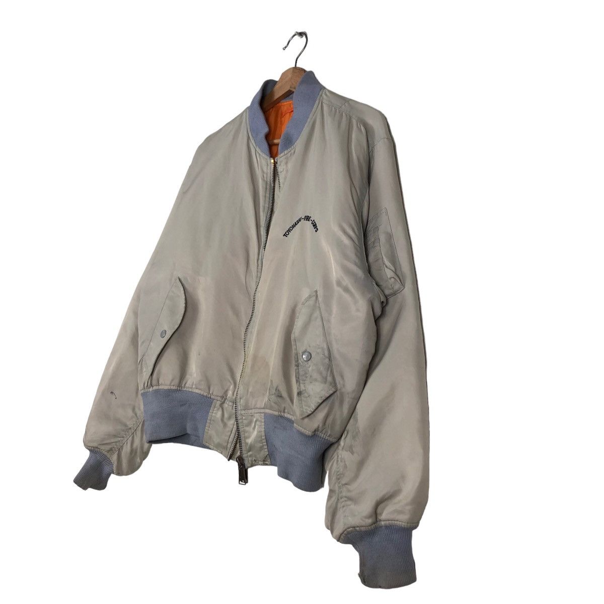 Japanese Brand 🔥Vtg Riot Riot Bomber Jacket Reversible Fly Toyohashi Fire Size US M / EU 48-50 / 2 - 2 Thumbnail