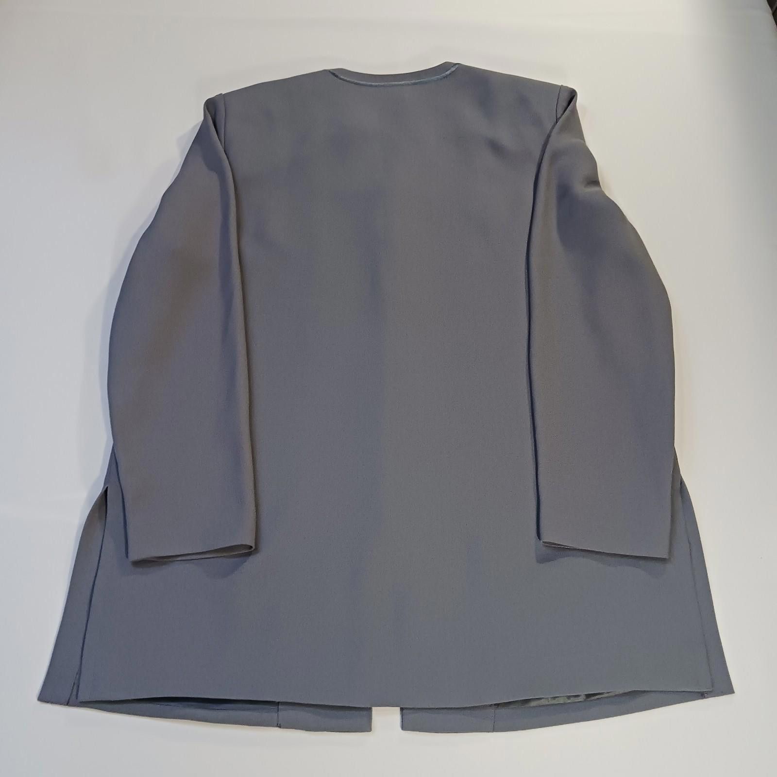 Other Adrianna Papell Women's Gray Long Sleeve Blazer Jacket Sz 14 Size XL / US 12-14 / IT 48-50 - 2 Thumbnail