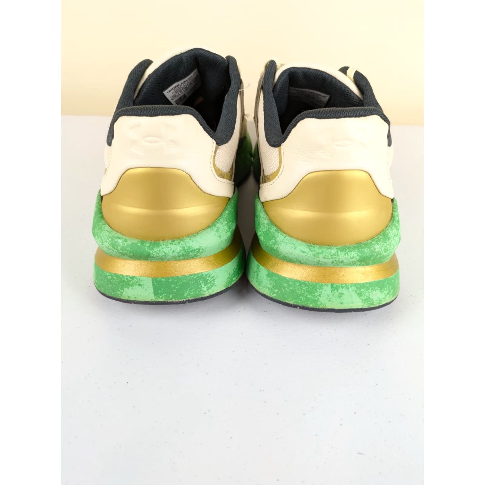 Under Armour Under Armour Forge 96 Ivory Dune Aloe Mens Size 12 Sneakers Leather 2024 Excellent Mens Size US 11 / EU 44 - 6 Thumbnail
