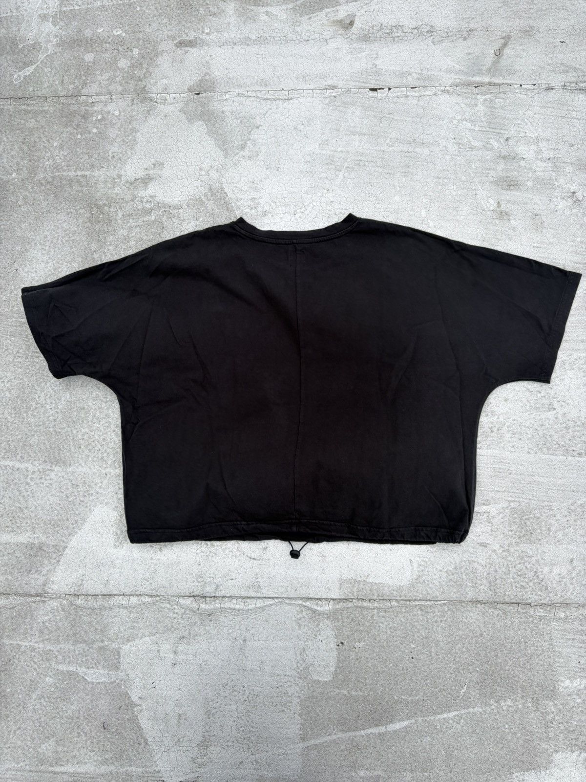 Gap Gap cropped cinch seamless T shirt black XL Size US XL / EU 56 / 4 - 5 Thumbnail