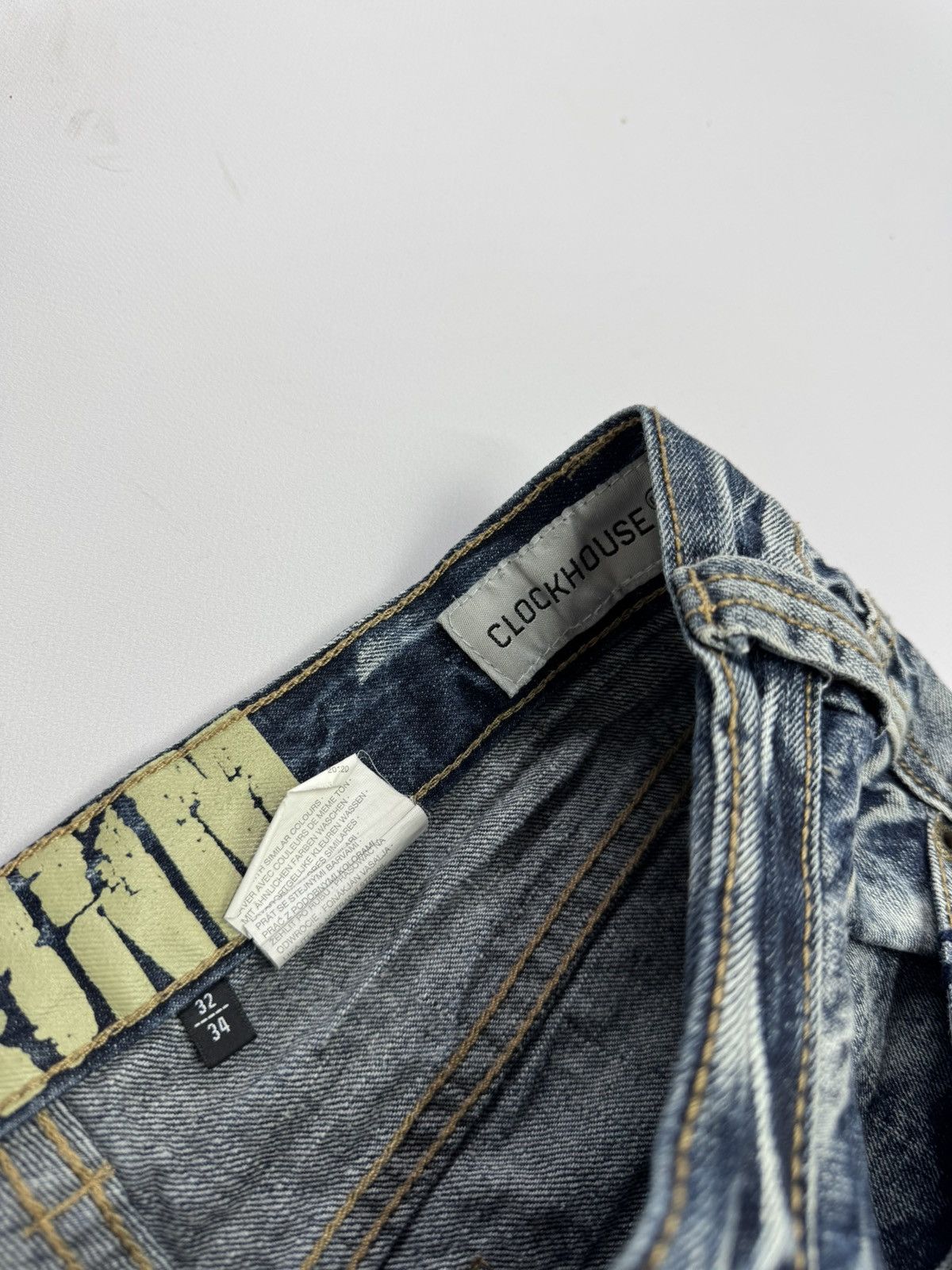If Six Was Nine Y2K Biker Panel Denim Jeans Distressed Moto Style Archive Size US 32 / EU 48 - 8 Thumbnail