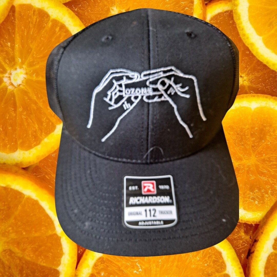 Richardson Richardson 112 Trucker Hat Adjustable Snapback Cap Ozone Bla Size ONE SIZE - 1 Thumbnail