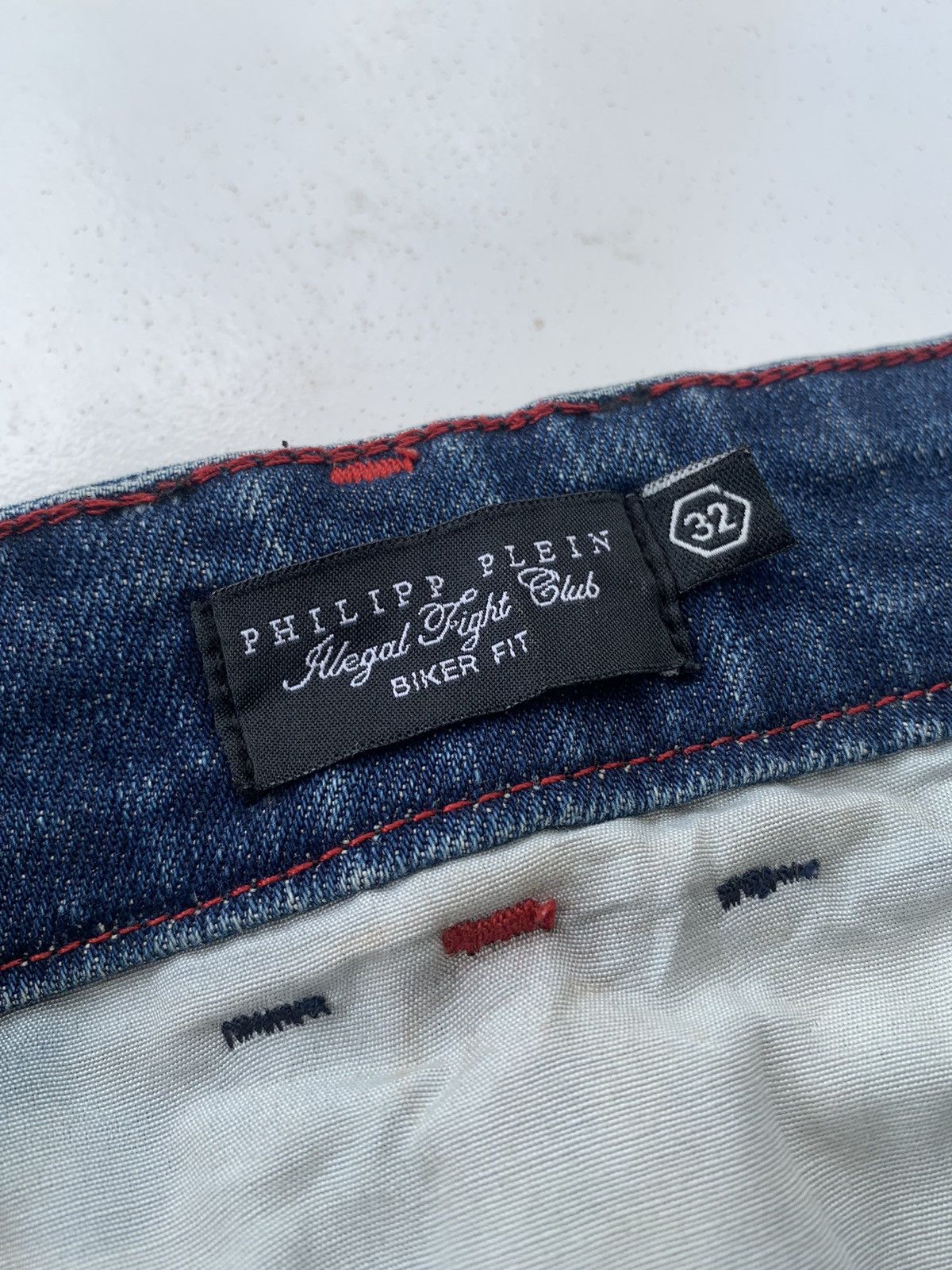 Philipp Plein Denim pants philipp plein bikers Size US 32 / EU 48 - 6 Thumbnail