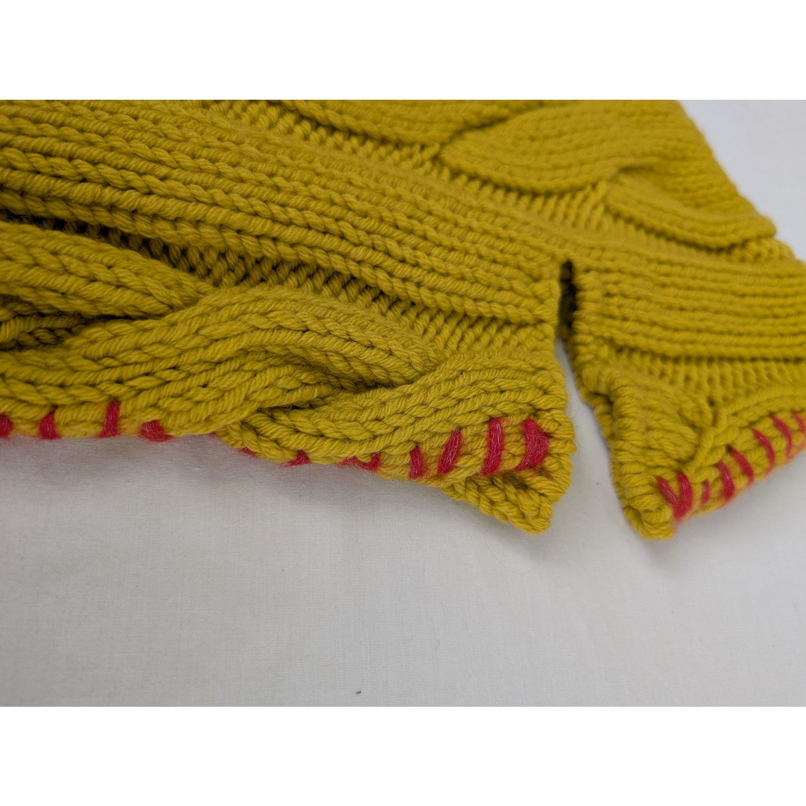 Marni o1rshd1 Size: L / Balaclava Scarf Cap / Hat in Yellow Size ONE SIZE - 7 Thumbnail