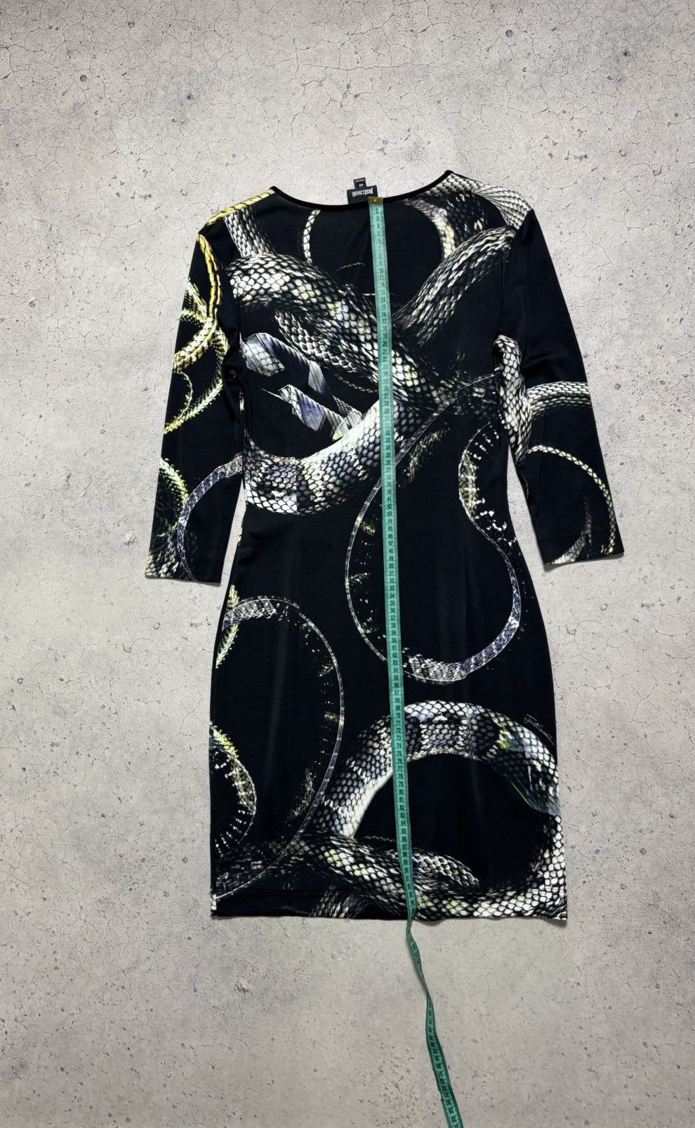 Just Cavalli Just Cavalli Snake Print Maxi Dress Luxury Vintage 00’s Y2K Size L / US 10 / IT 46 - 12 Thumbnail