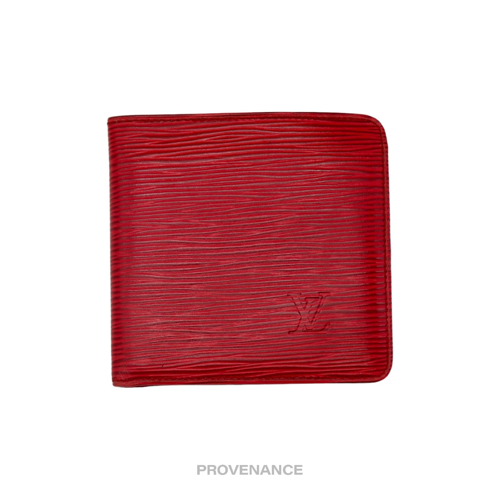 Louis Vuitton 🔴 Louis Vuitton MALLETIER Marco Wallet - Red Epi Leather Size ONE SIZE - 2 Thumbnail