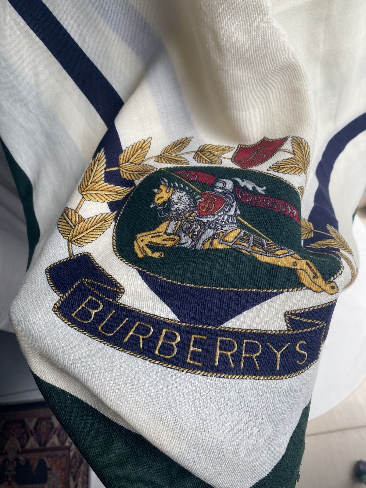 Burberry Vintage Burberrys Scarf Wrap Size ONE SIZE - 3 Thumbnail