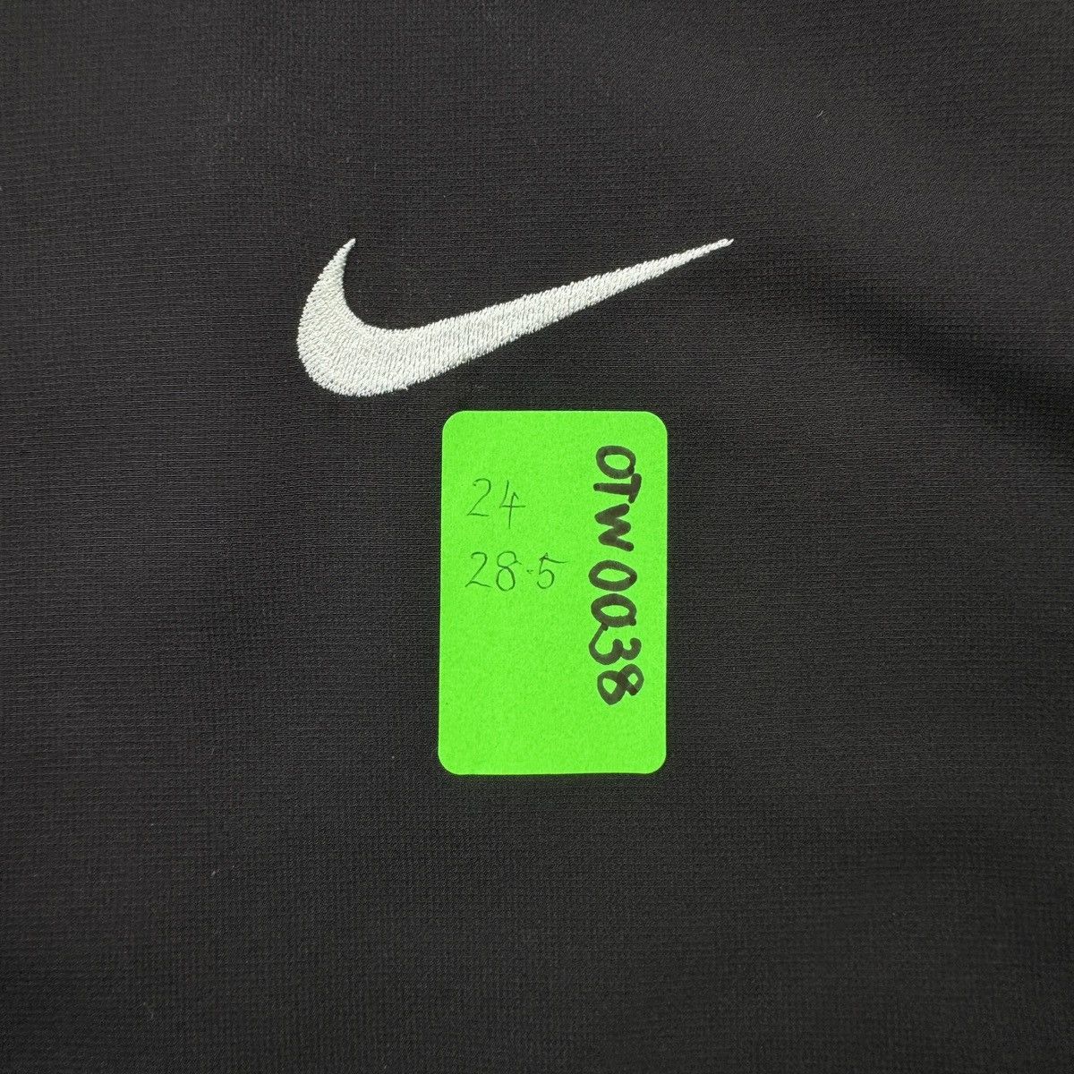 Nike × Vintage 💥Nike Swoosh Vintage Y2K Drill Jacket Size US L / EU 52-54 / 3 - 10 Thumbnail