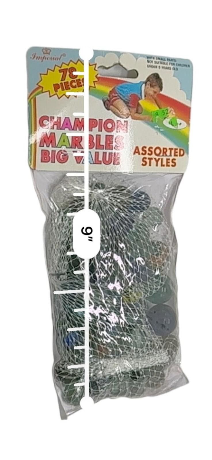 Other Marbles 78 Pcs Assorted Styles 1990 Imperial Toy Corp Size ONE SIZE - 5 Thumbnail