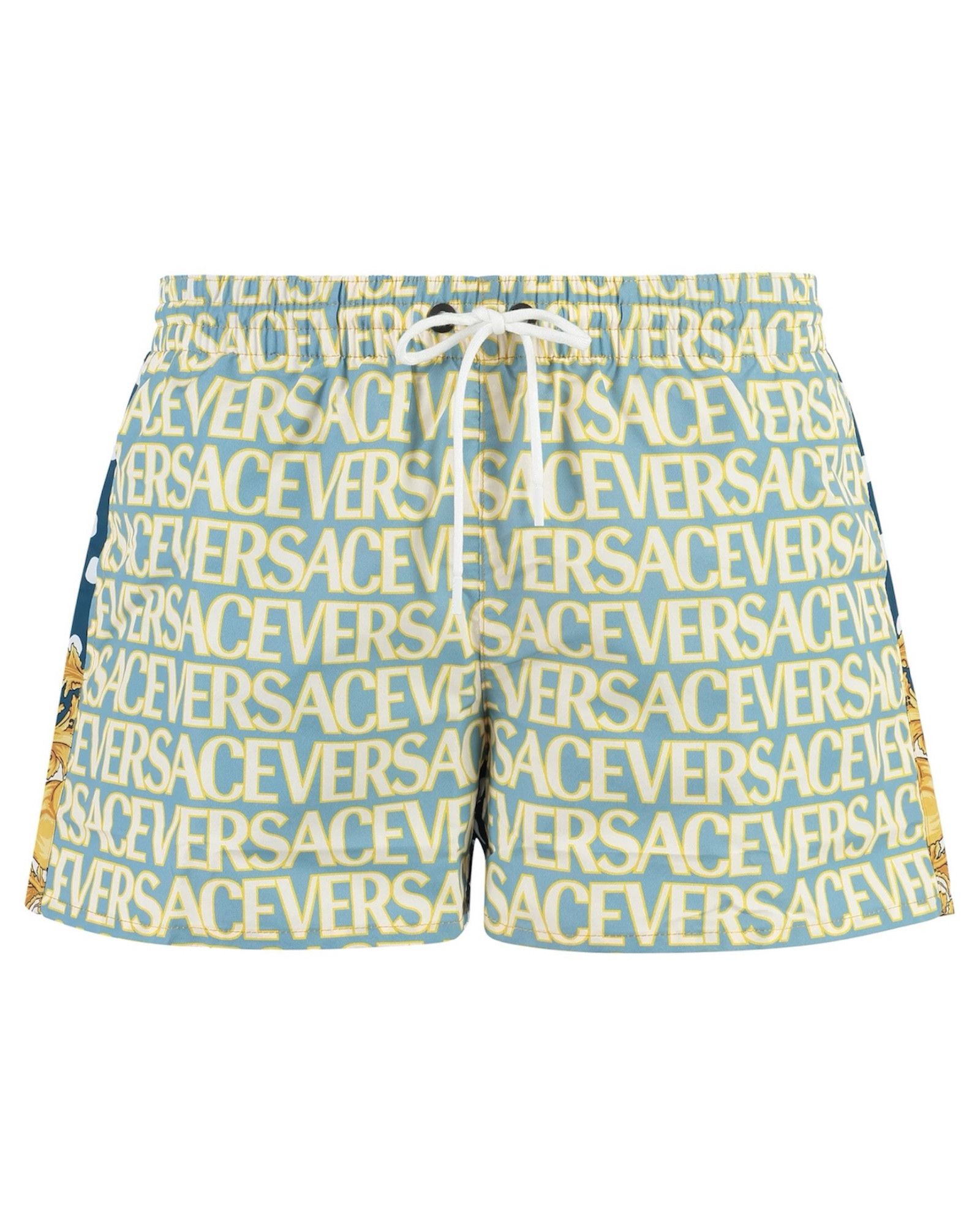 Versace 10025161A07856_5V510 Logo Print Swim Shorts Size US 38 / EU 54 - 1 Thumbnail