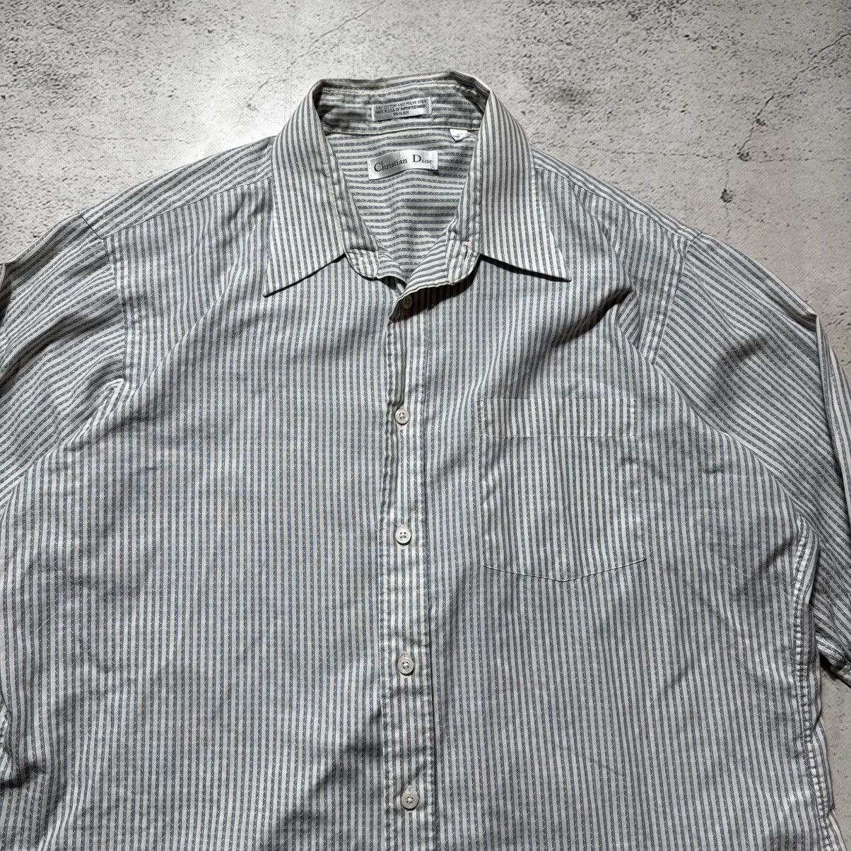Dior authentic striped shirt christian dior old money style m-l Size US M / EU 48-50 / 2 - 5 Thumbnail