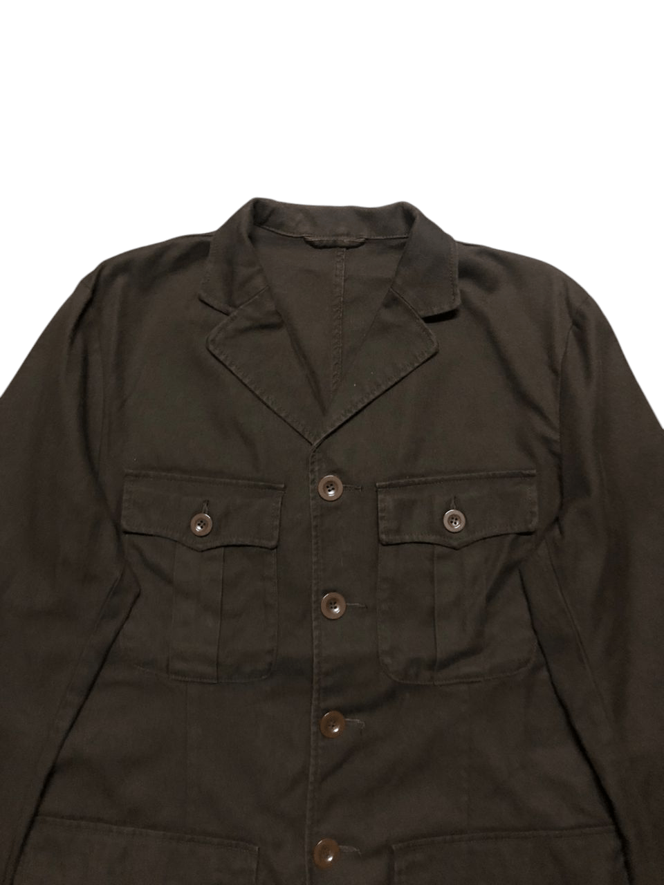 Japanese Brand Japanese Brand On Board Denim Work Jacket Brown Size US M / EU 48-50 / 2 - 4 Thumbnail