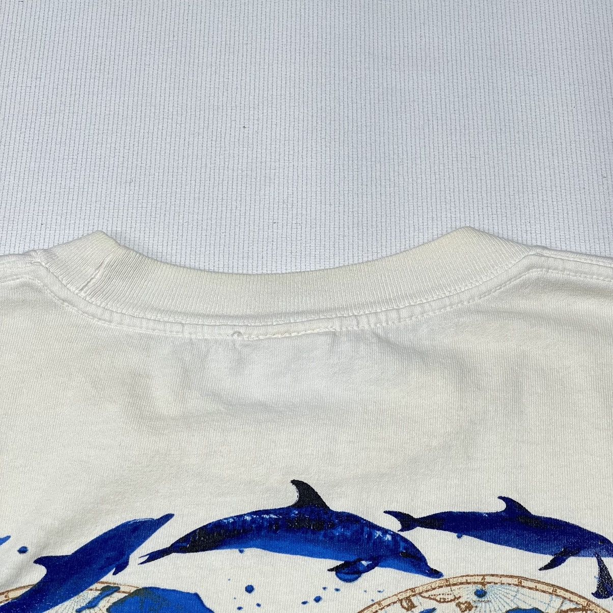 Speedo × Vintage Speedo Tee Shirt White Liquid Planet Graphic Swim Water 90s Size US L / EU 52-54 / 3 - 20 Thumbnail