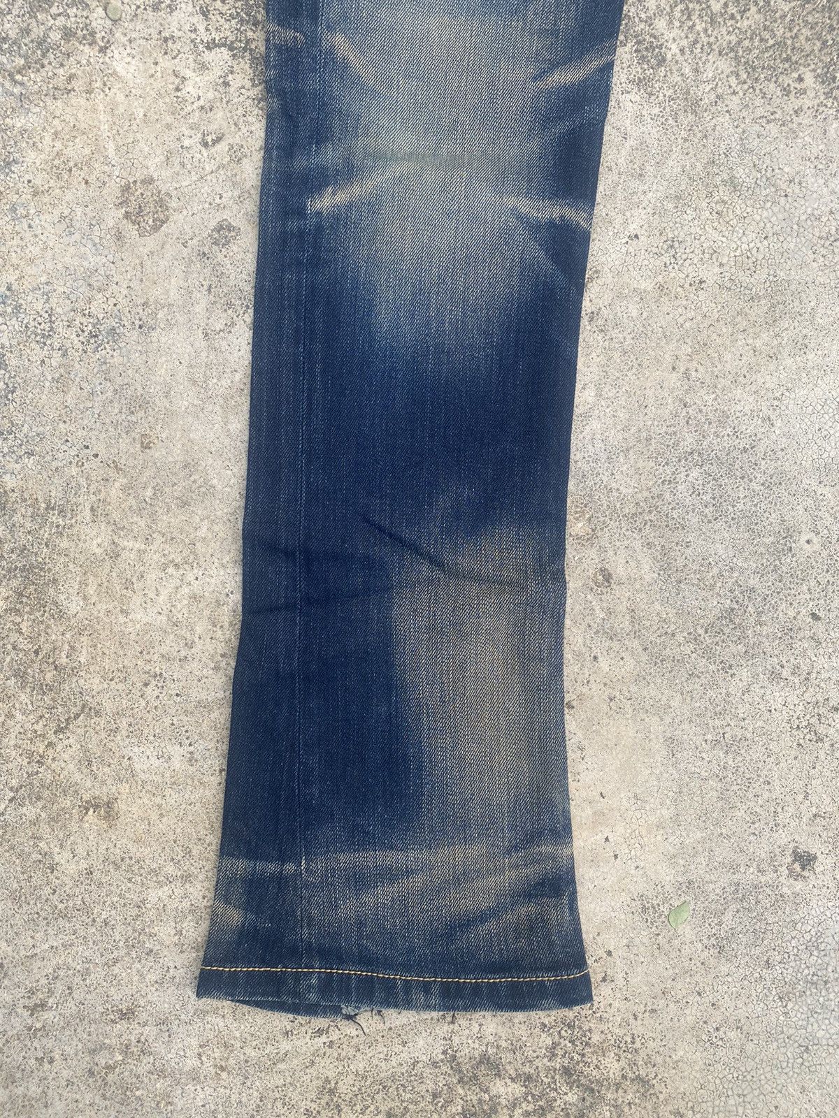 If Six Was Nine × Japanese Brand × Nicole Club Flare Jeans Nicole Club Clawmark Zipper Bootcut Size US 30 / EU 46 - 4 Thumbnail