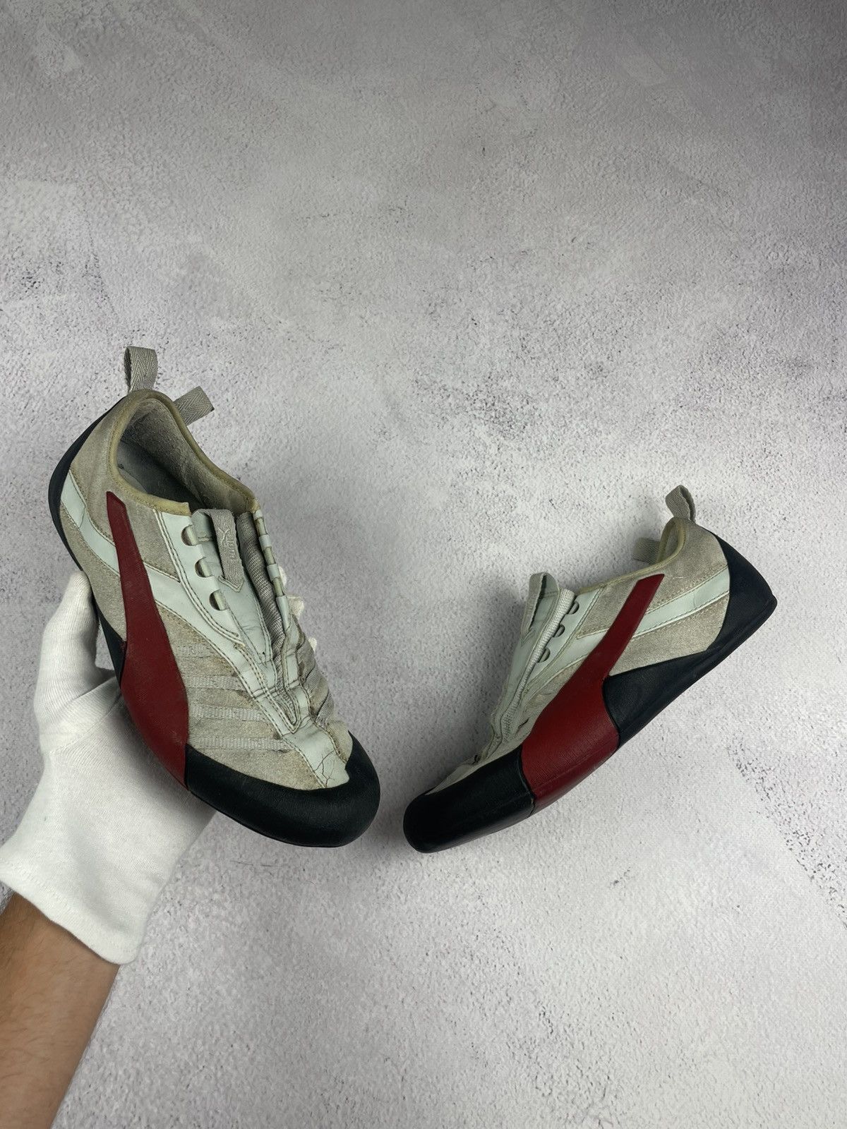 Puma Puma Vintage Climbing Shoes Red Gray Size US 8.5 / EU 41 Size US 8.5 / EU 41-42 - 2 Thumbnail