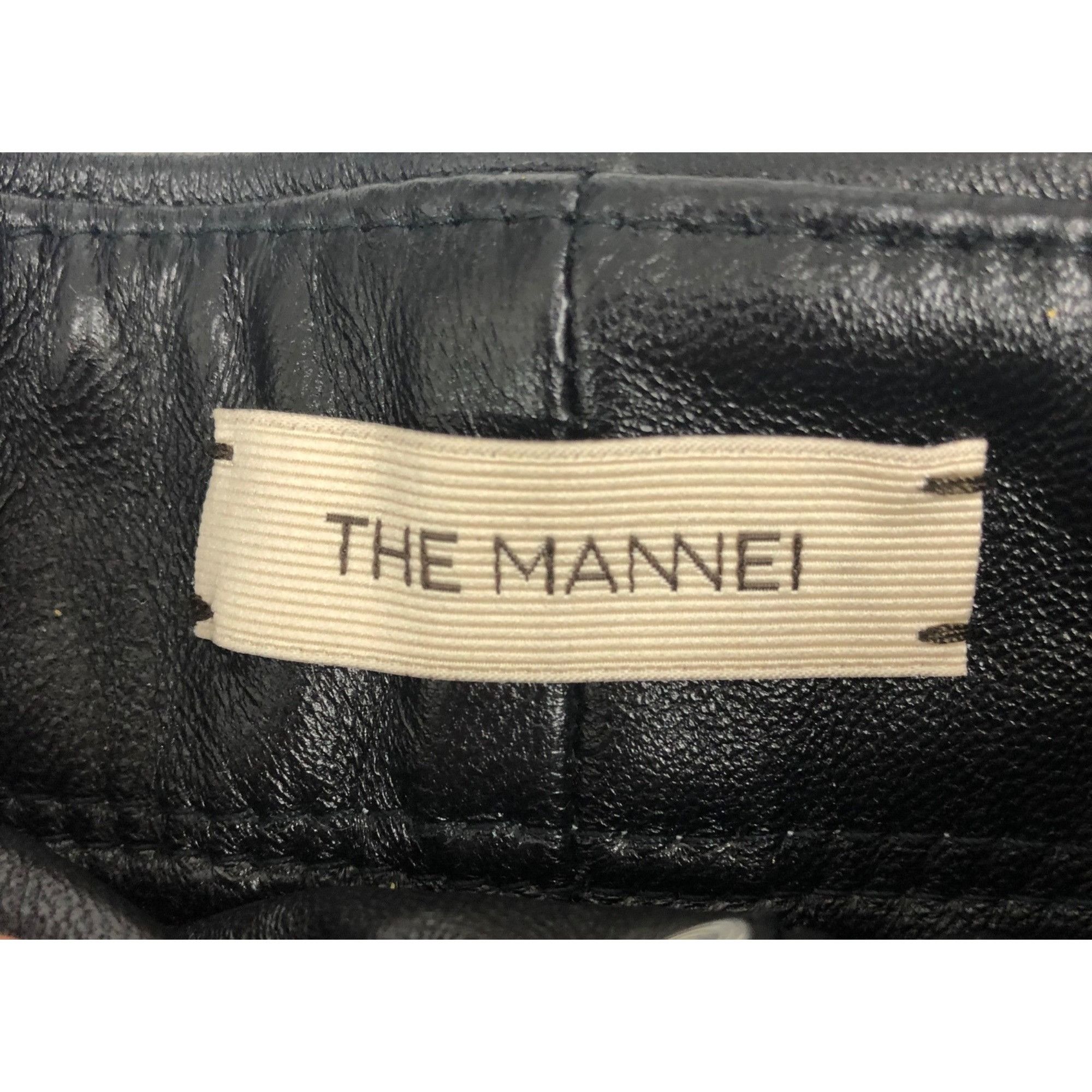 Other Black Leather Shorts - The Mannei -SAKIB -EU 40 / USA Size 1 Size 32" / US 10 / IT 46 - 12 Thumbnail
