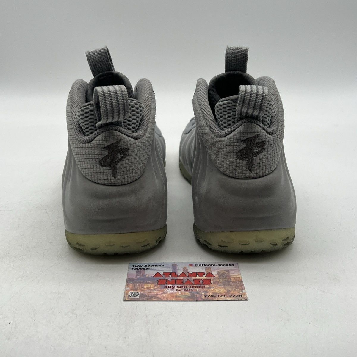 Nike Air Foamposite one wolf grey Size US 9.5 / EU 42-43 - 3 Thumbnail