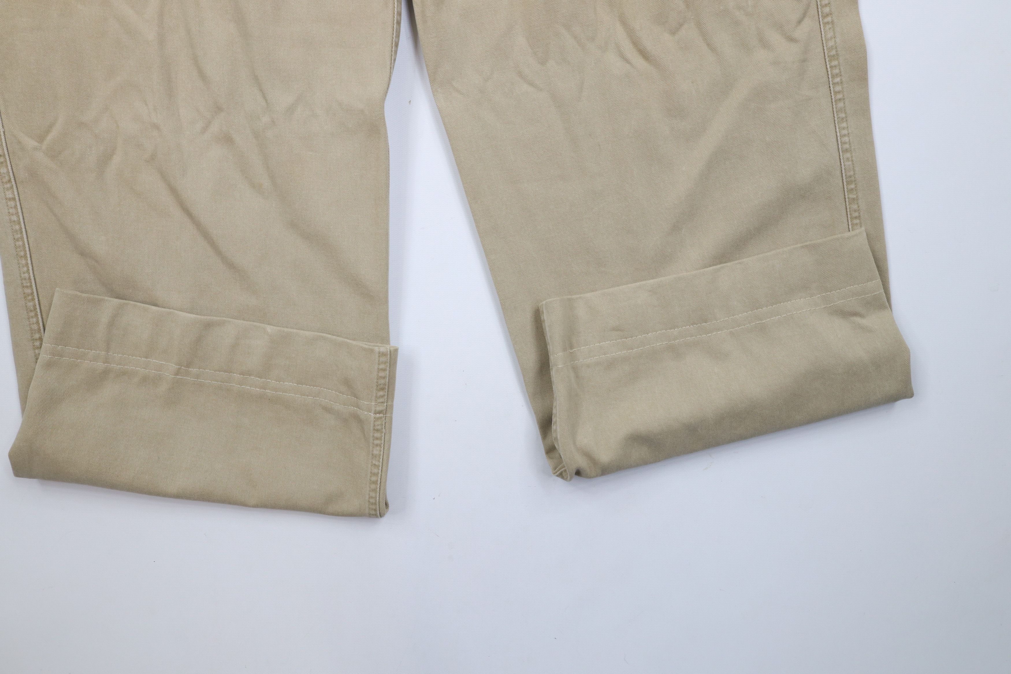 Abercrombie & Fitch Vintage 90s Abercrombie & Fitch Baggy Wide Leg Cargo Pants Size US 34 / EU 50 - 5 Thumbnail