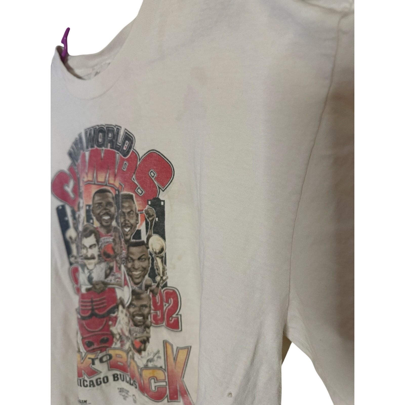 Generra Vintage Chicago Bulls Tee Size US XL / EU 56 / 4 - 7 Thumbnail