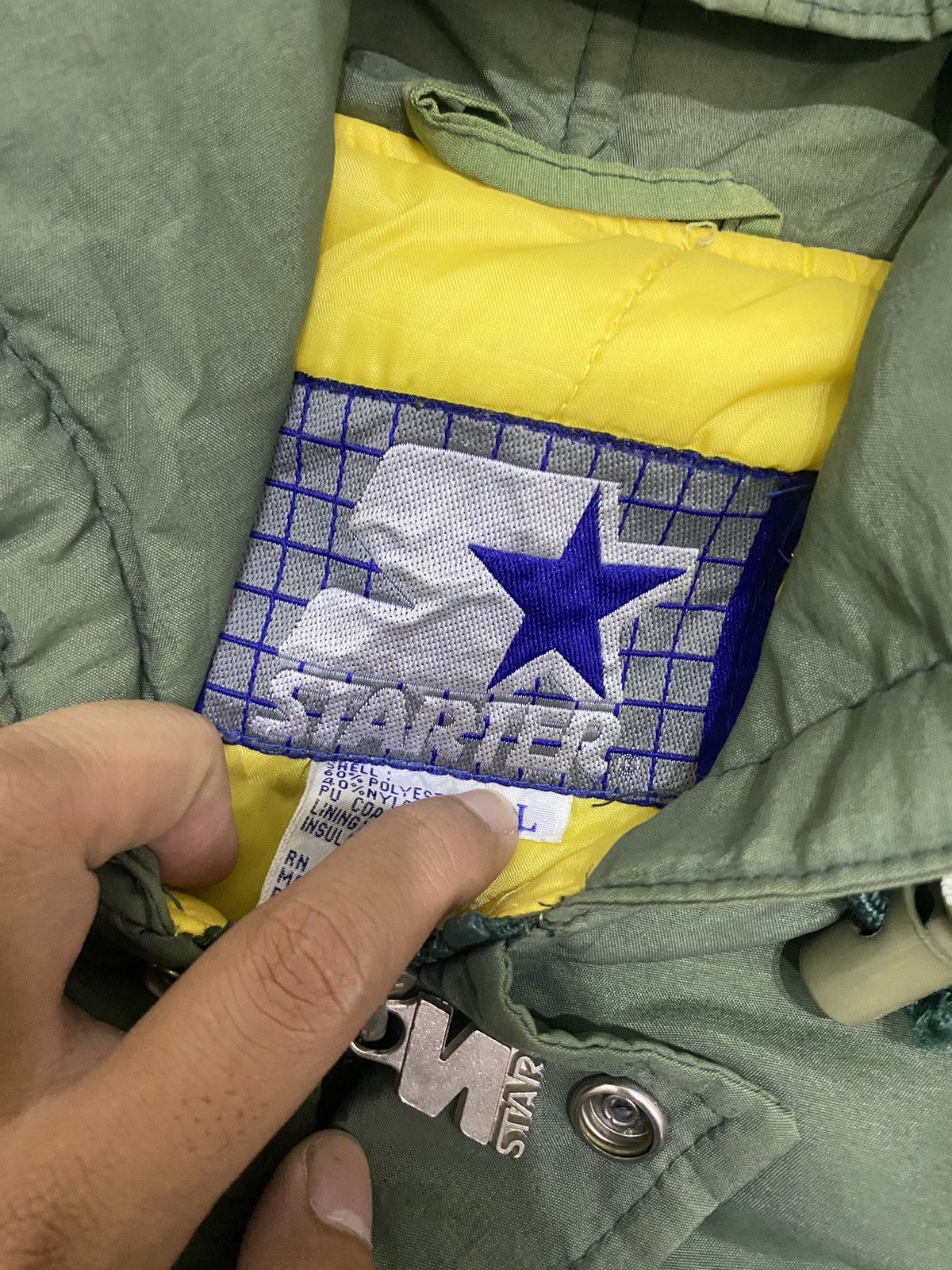 Starter Starter Vintage Packers Jacket Size US L / EU 52-54 / 3 - 4 Thumbnail
