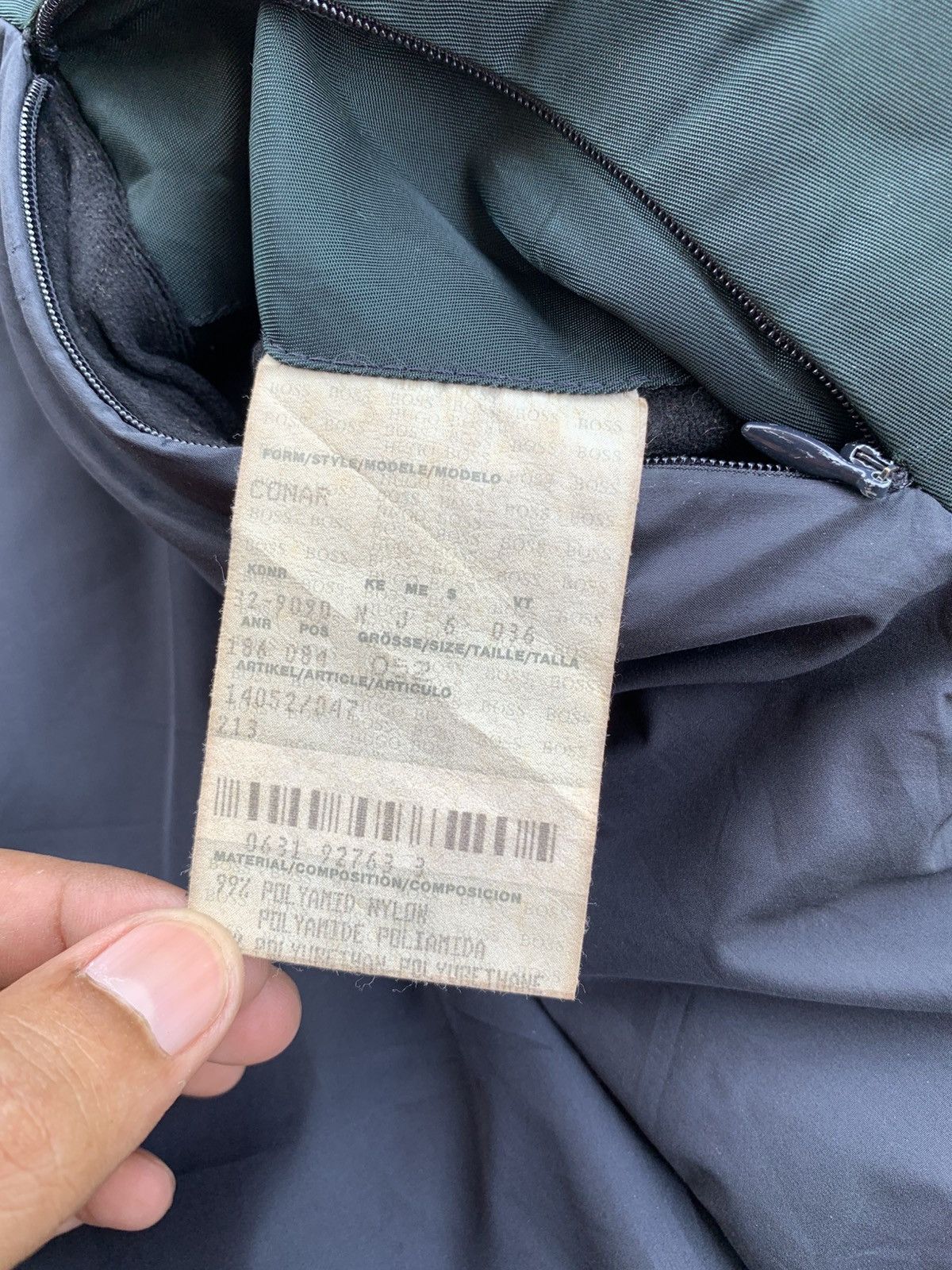 Hugo Boss VINTAGE BOSS HUGO BOSS CONAR TECHNICAL NYLON JACKET Size US M / EU 48-50 / 2 - 11 Thumbnail