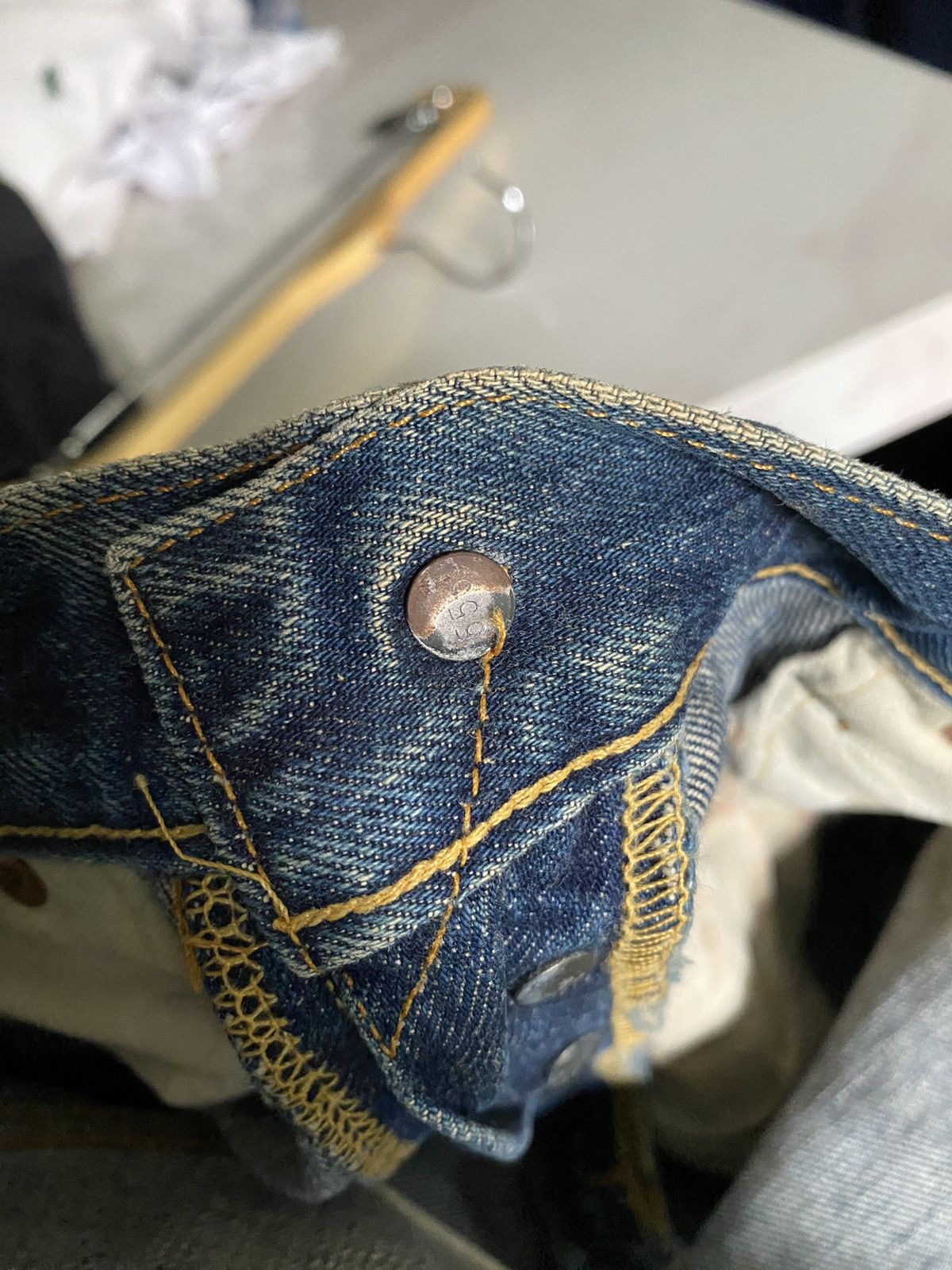 Levi's Vintage Clothing × Vintage W30x27 vintage levi's 501xx redline distressed made in USA Size US 30 / EU 46 - 9 Thumbnail