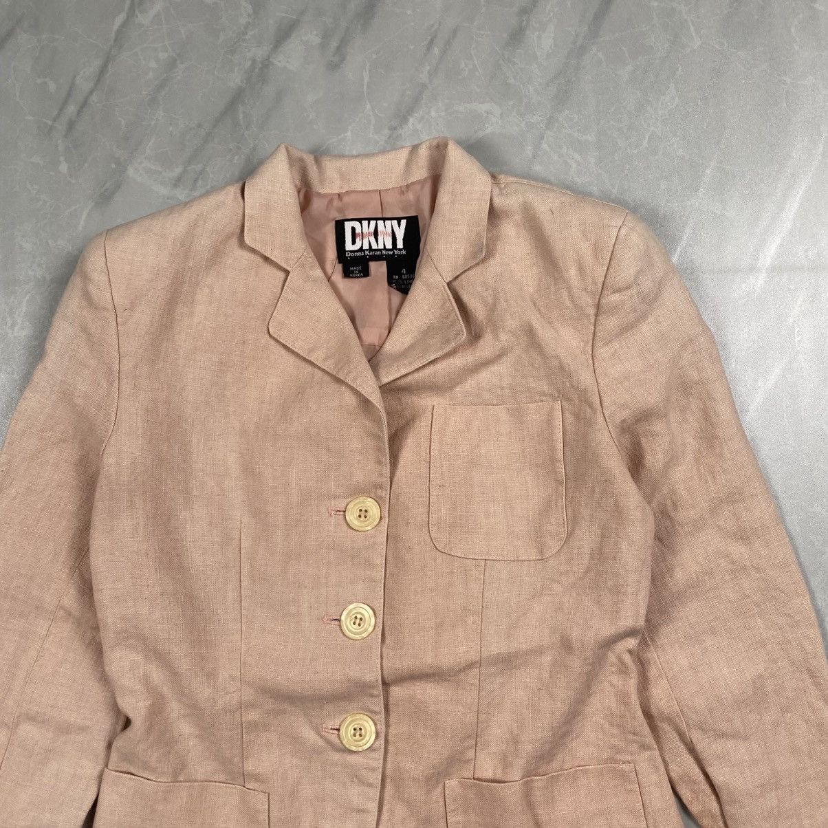 DKNY Vintage y2k DKNY Blazer Size S / US 4 / IT 40 - 4 Thumbnail