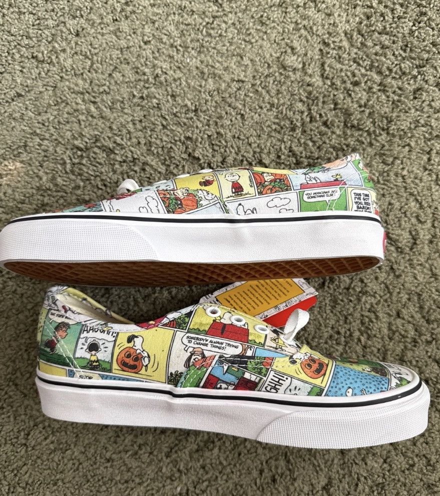 Peanuts × Vans Peanuts x Vans Authentic "Comics" Size US 6 / EU 39 - 2 Thumbnail