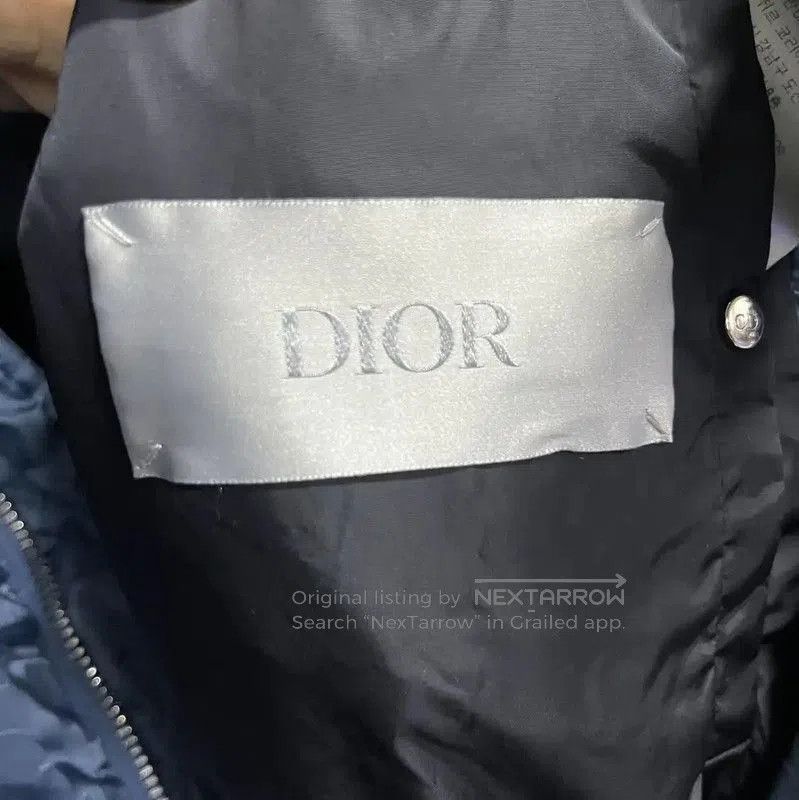 Dior Dior Men's Blue Cotton Puffer Jacket . Size US XL / EU 56 / 4 - 3 Thumbnail