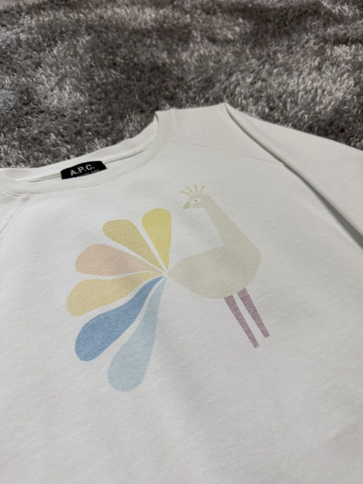 A.P.C. APC sweatshirt y2k vintage crewneck 90s A.P.C opium rare Size S / US 4 / IT 40 - 2 Thumbnail