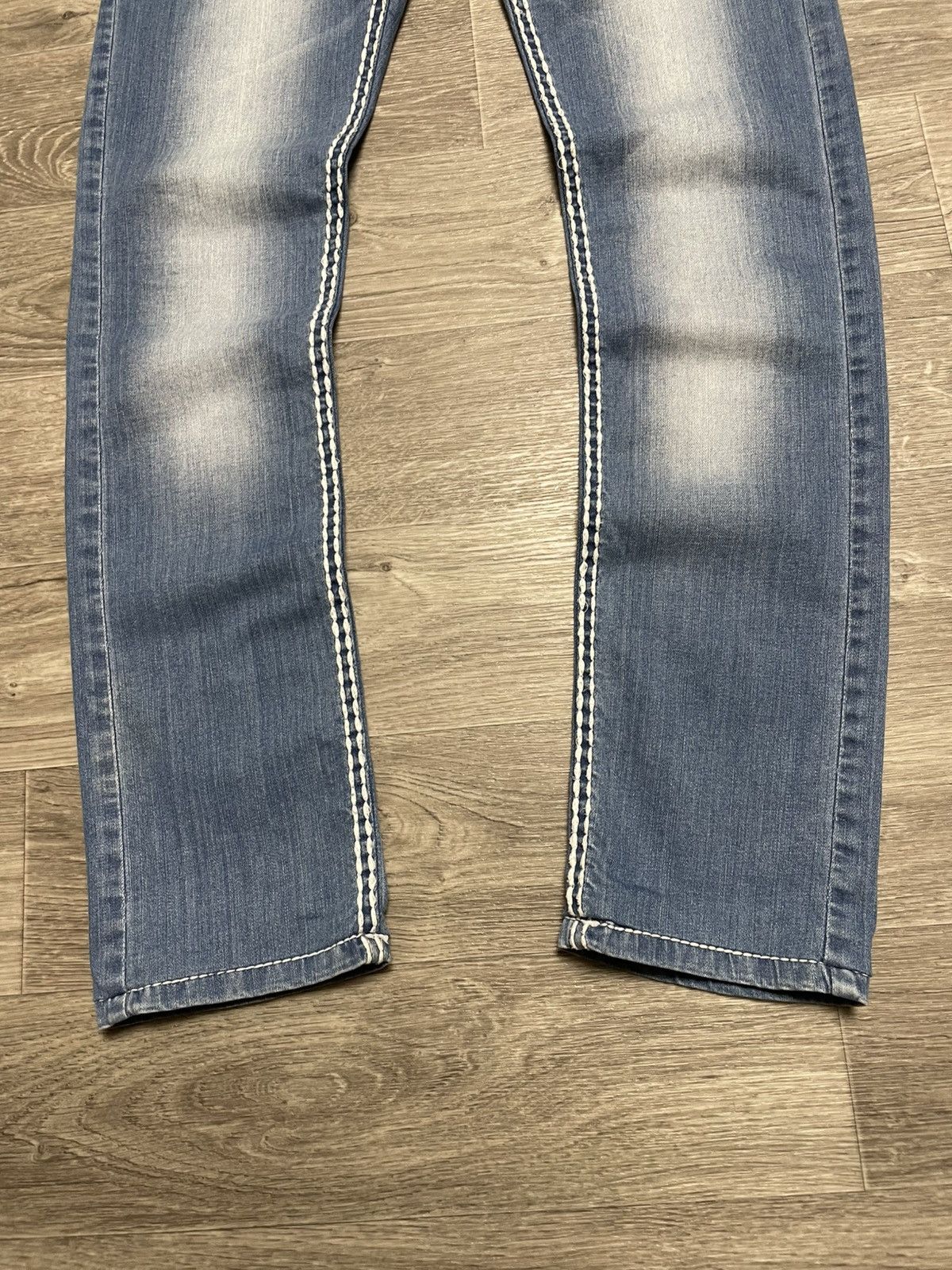 True Religion Vintage True Religion Blue Skinny Fit Jeans Y2K Size US 31 - 5 Thumbnail