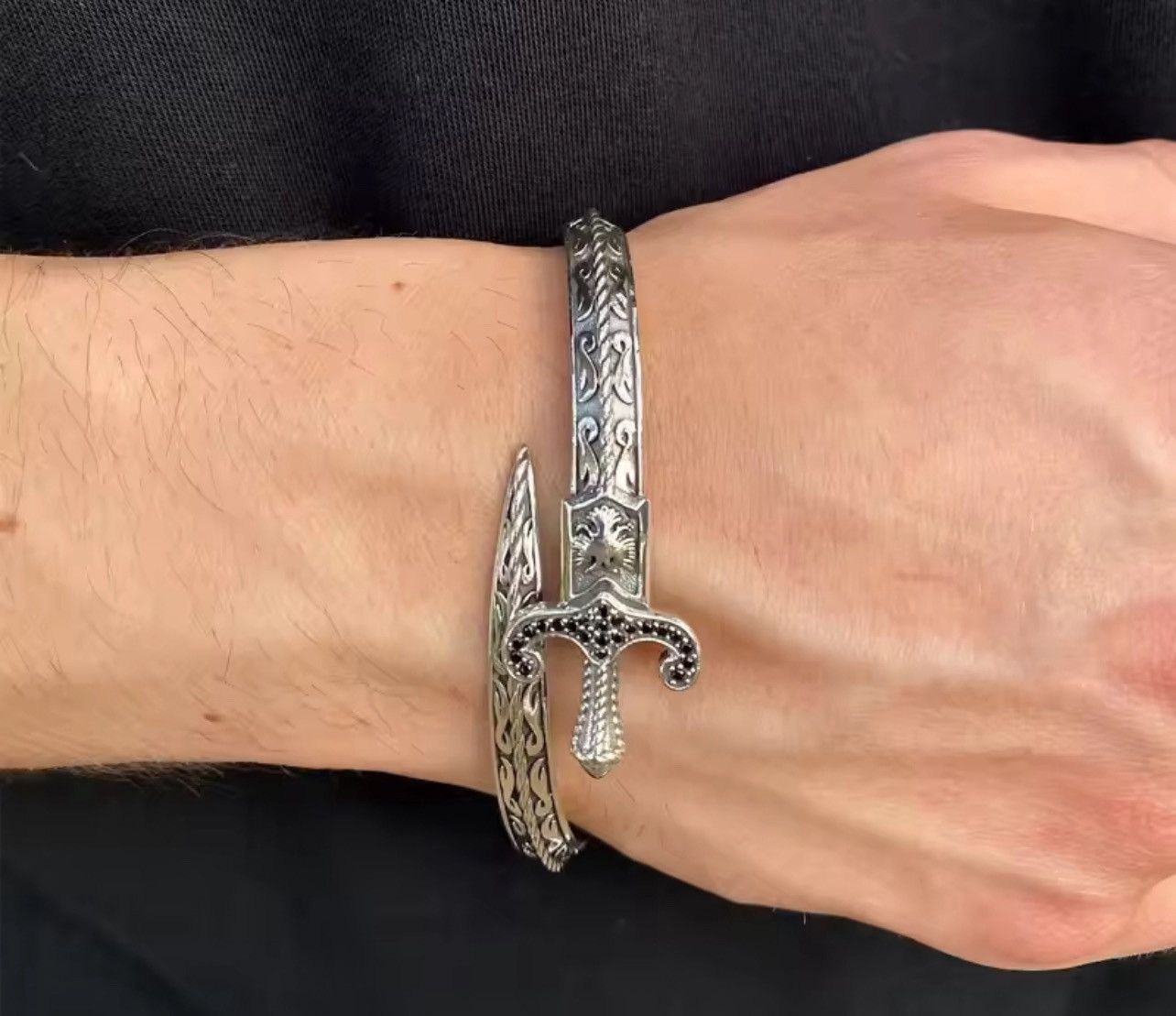 Jewelry Style Sword🗡️ Bracelet Size ONE SIZE - 6 Thumbnail