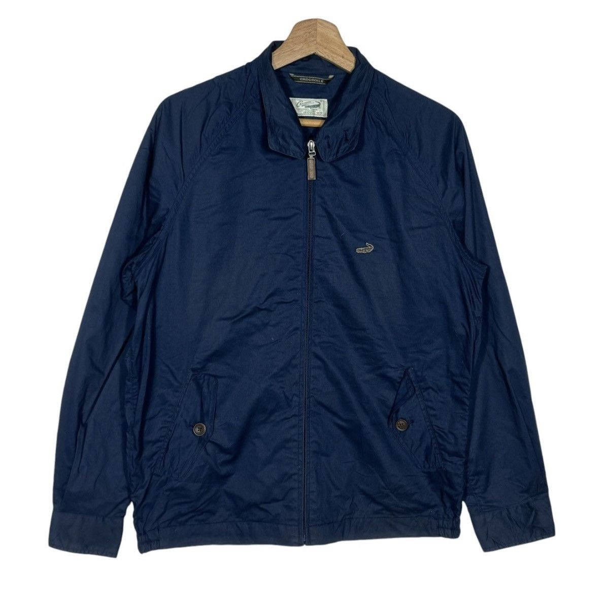 Lacoste Crocodile bomber jacket small logo embroidered Size US M / EU 48-50 / 2 - 1 Thumbnail