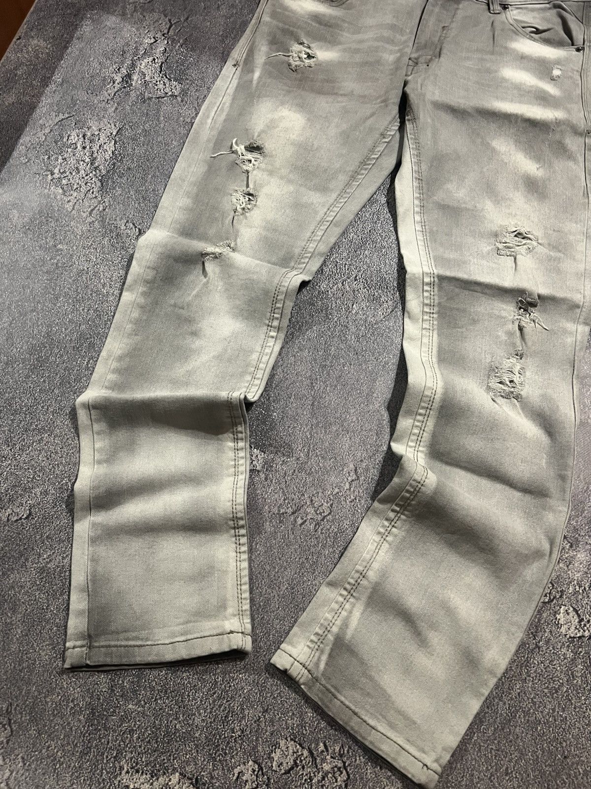 Vintage Y2K Distressed Washed Style / If Six Was Nine Style / Retro Size US 34 / EU 50 - 2 Thumbnail