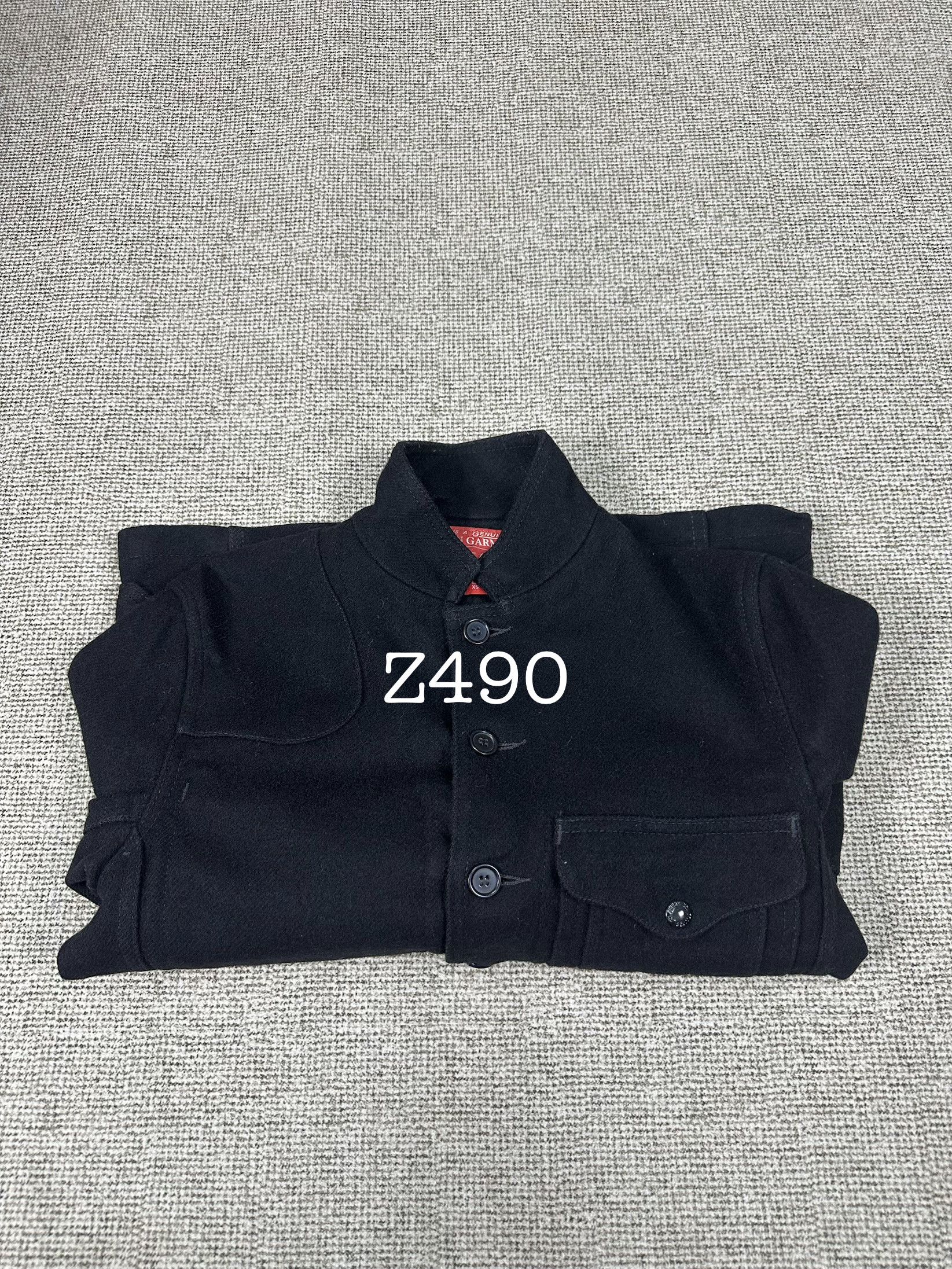 Filson Filson Rail Road Man Black Wool Coat Jacket Z490 Size US XS / EU 42 / 0 - 14 Thumbnail