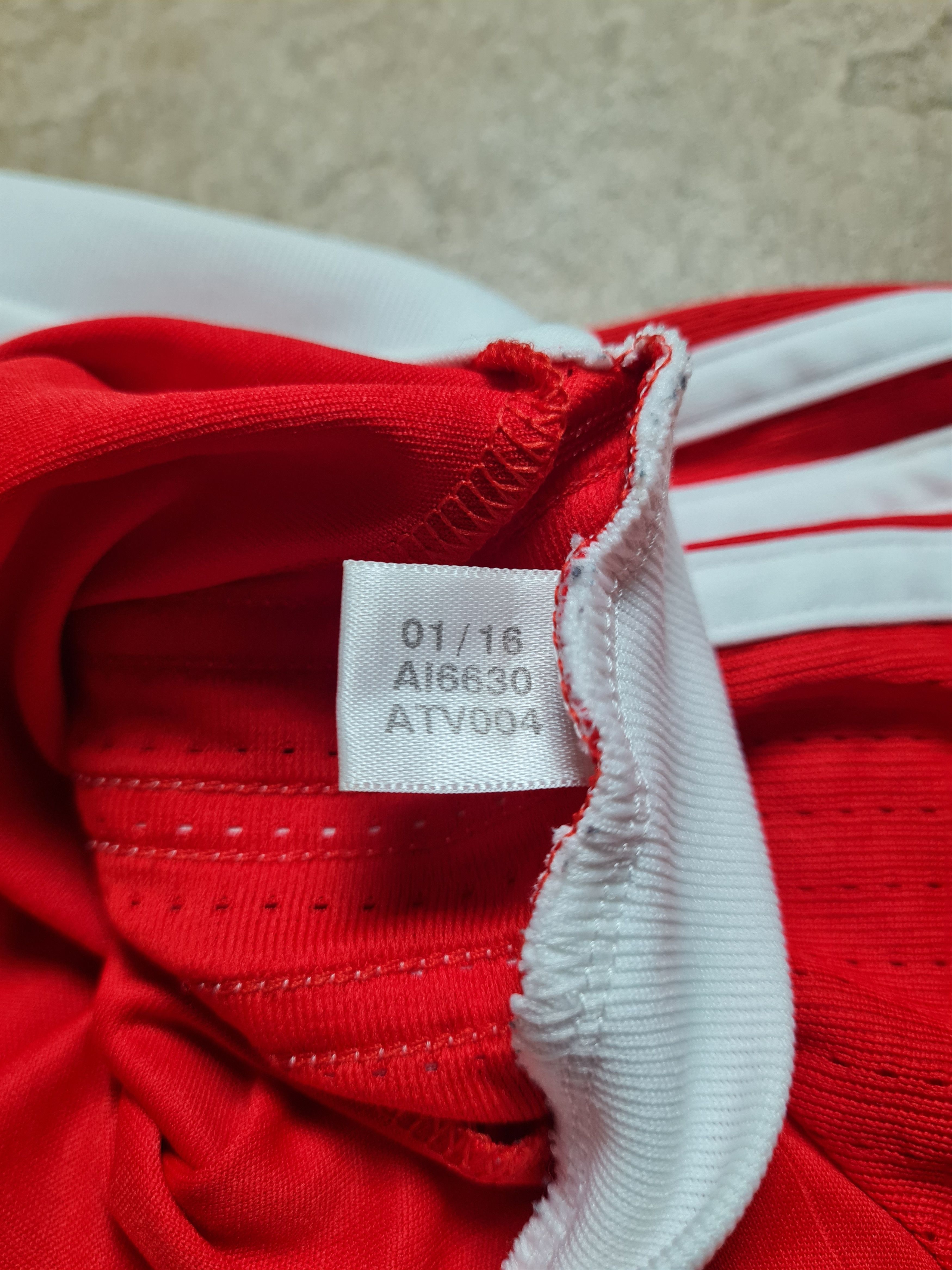 Adidas ADIDAS WALES NATIONAL TEAM 2016/2017 HOME FOOTBALL SHIRT S Size US S / EU 44-46 / 1 - 10 Thumbnail