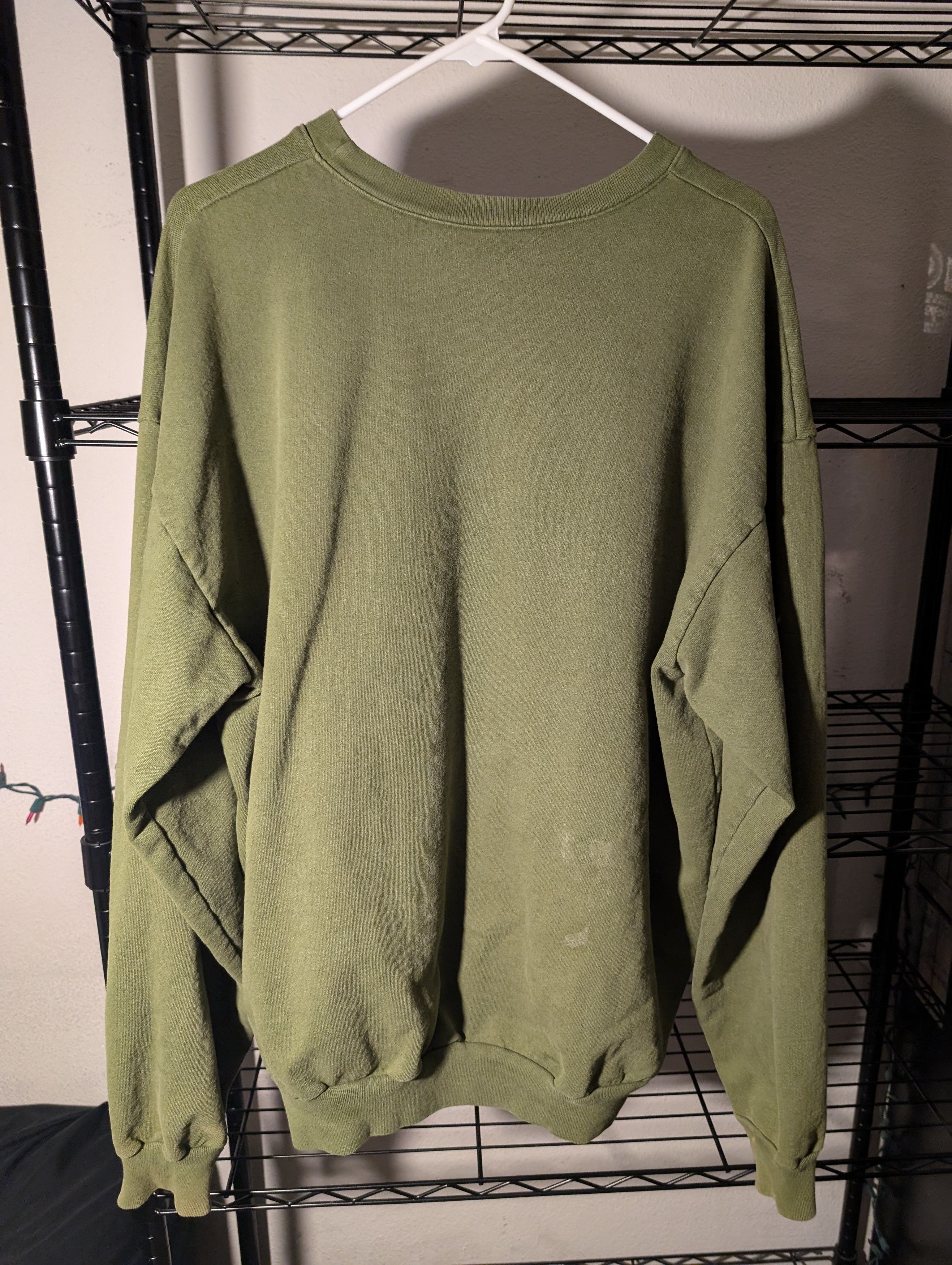 Stray Rats STRAY RATS Invader Crew Neck Green Size US XL / EU 56 / 4 - 2 Thumbnail