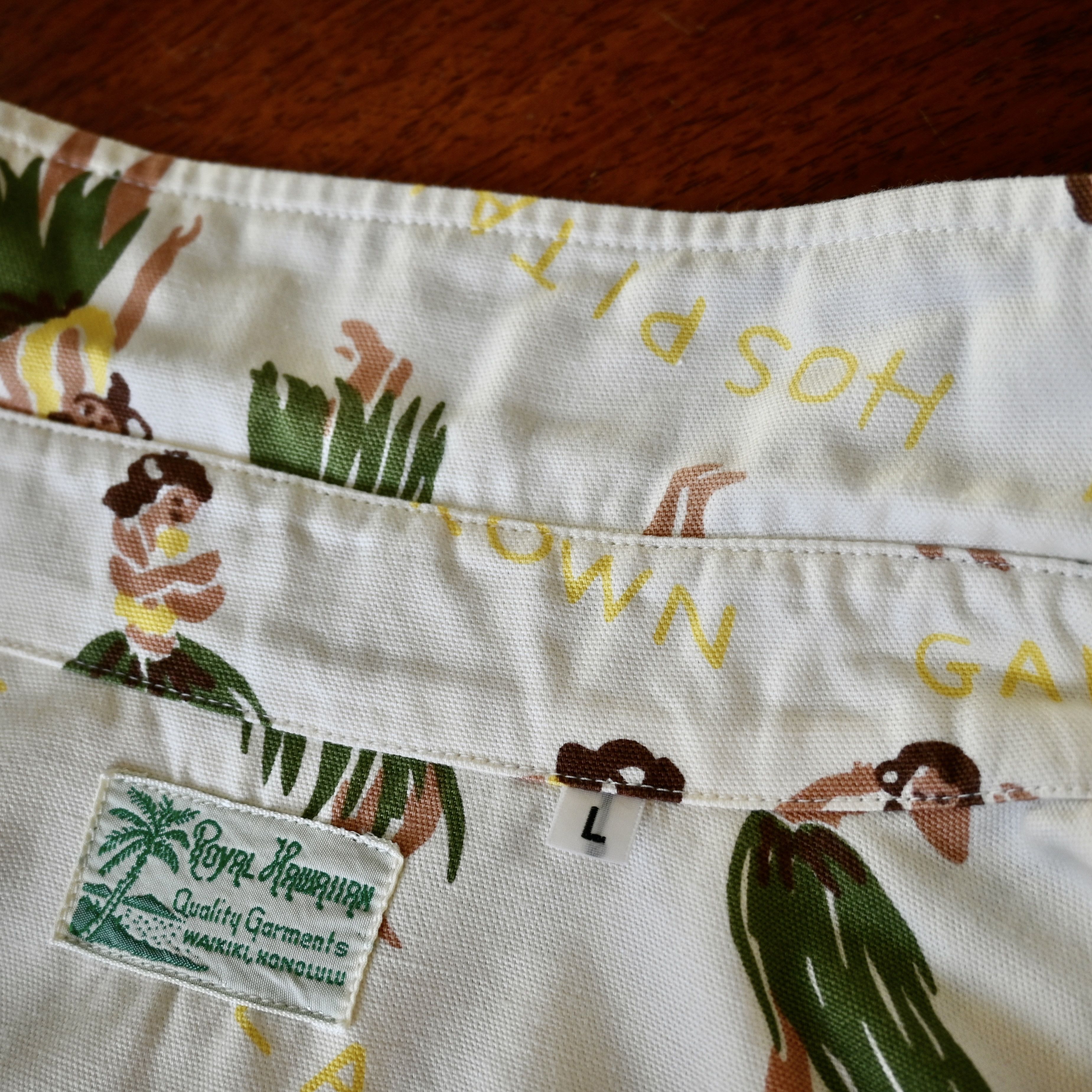 Sun Surf Sun Surf hula dance girls Oxford cotton Hawaiian BD shirt Size US L / EU 52-54 / 3 - 11 Thumbnail