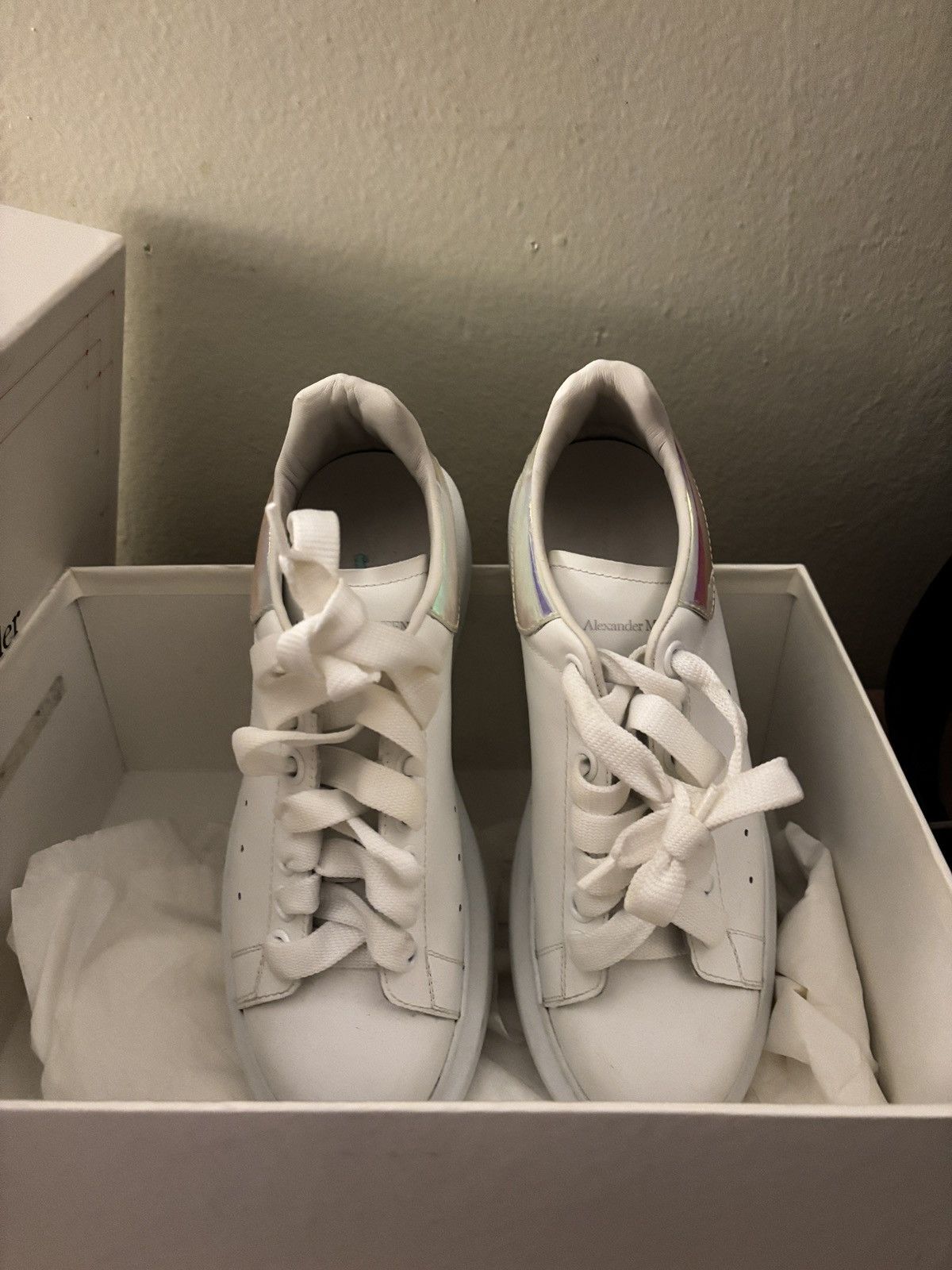 Alexander McQueen White Alexander Mcqeen Size 37 Size US 7 / IT 37 - 4 Thumbnail