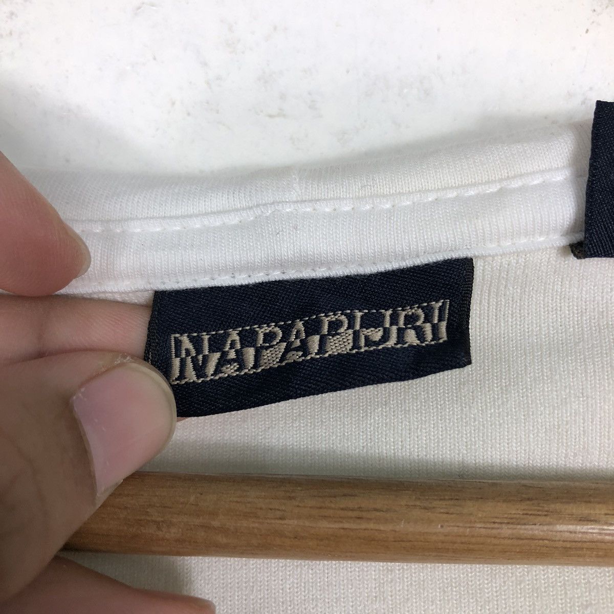 Japanese Brand × Napapijri 📌Vintage Zipper Sweater Jacket Napapijri Big Logo Size US L / EU 52-54 / 3 - 20 Thumbnail