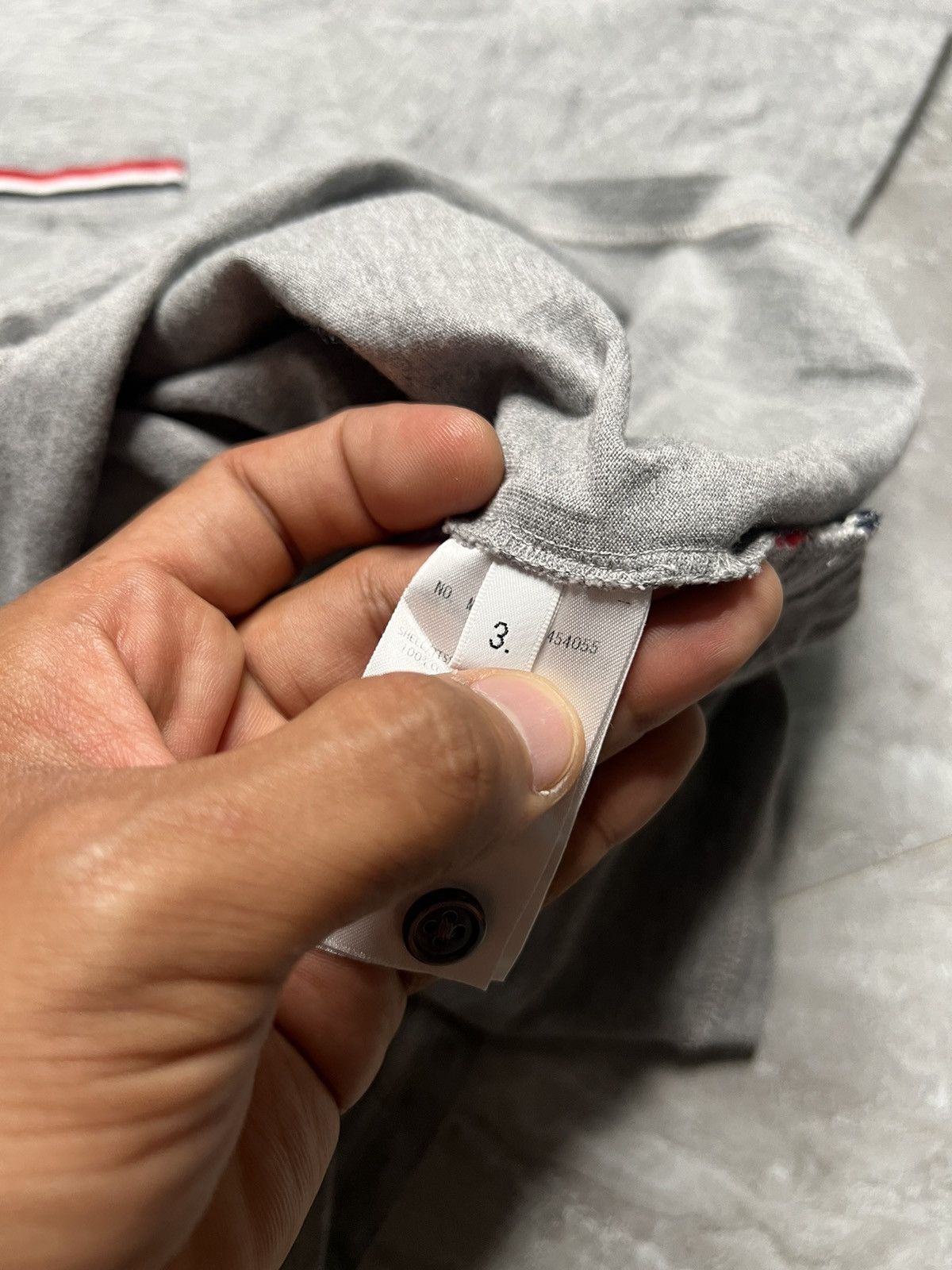 Thom Browne Thom Browne RWB Pocket tee Size US L / EU 52-54 / 3 - 11 Thumbnail